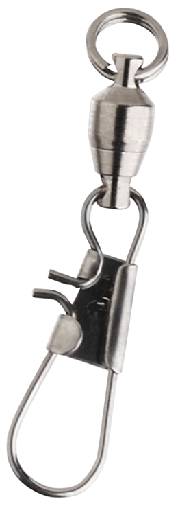 Sampo Split Rings &Lock Snap - 50 LB - Silver