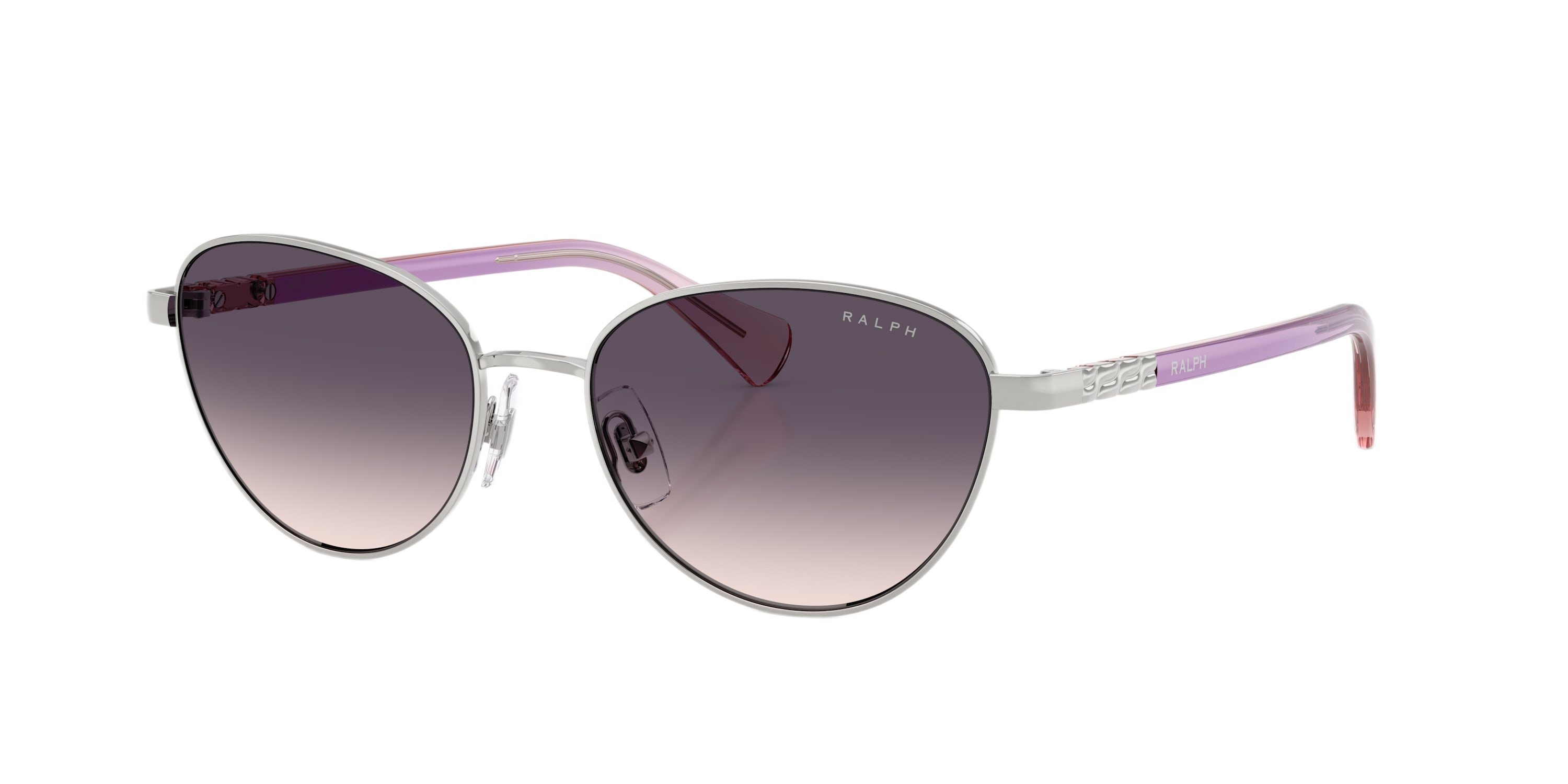 Ralph Ralph RA4150 Gradient Sunglasses - Silver/Violet Gradient - Medium - $127.00 at Cabela's Program
