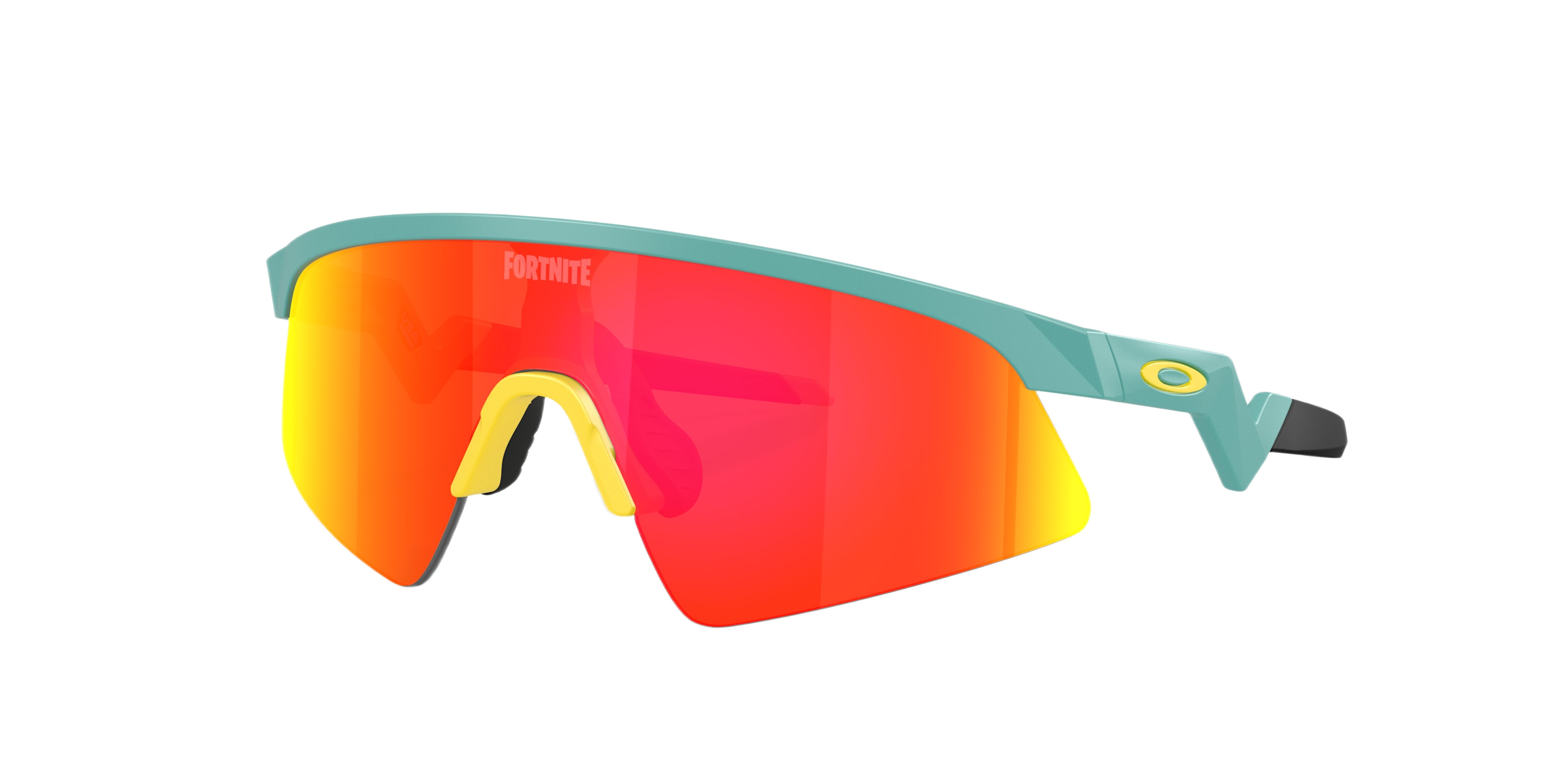 Oakley Jr. Oakley Jr.Fortnite Fishstick Resistor Sweep (Youth Fit) OJ9015 Prizm Sunglasses - Matte Pacific/Prizm Ruby Mirror - $143.00 at Cabela's Program