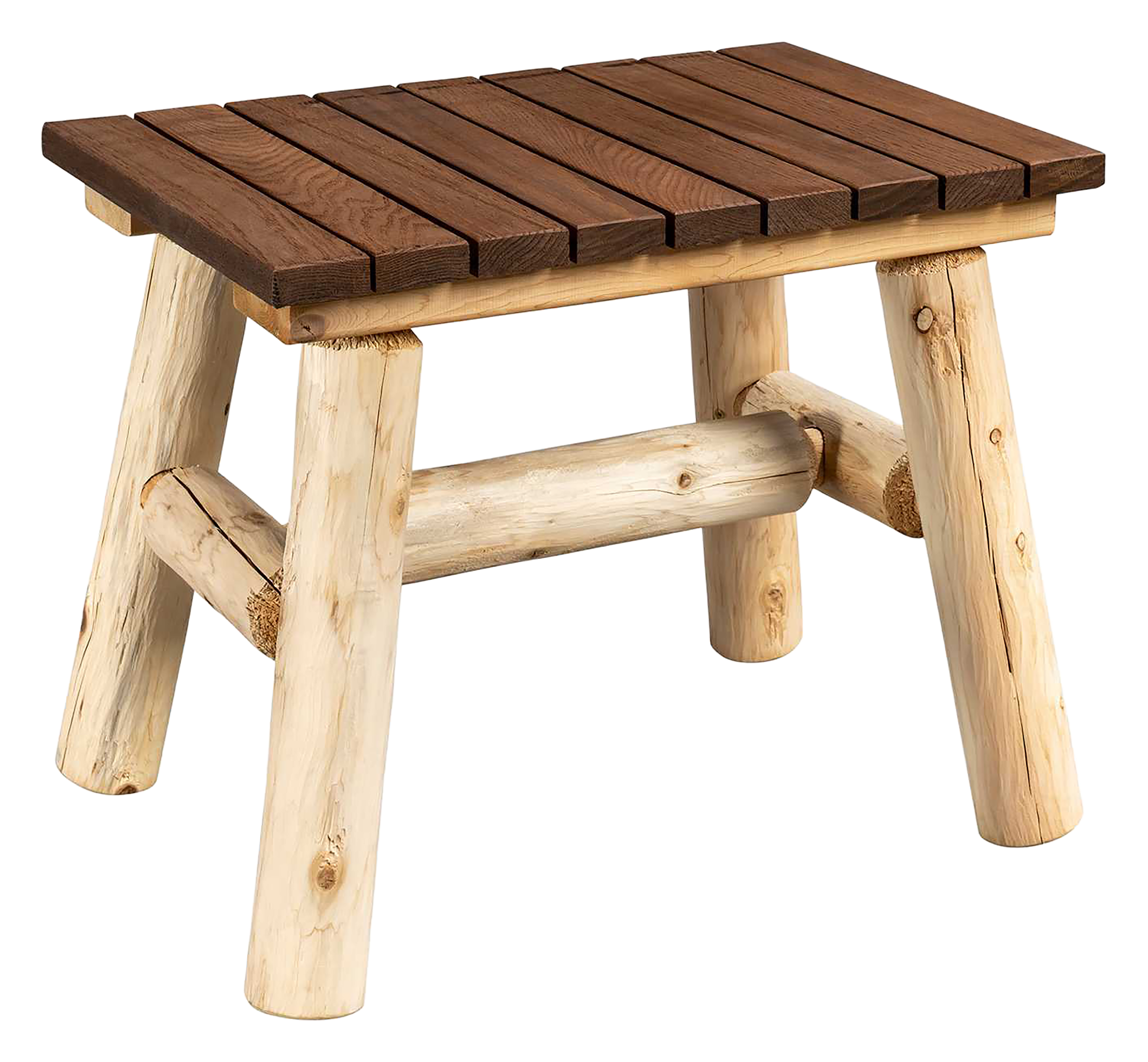 ThermaFusion Lakeland Mills ThermaFusion Cedar Log End Table - $159.99 at Cabela's Program