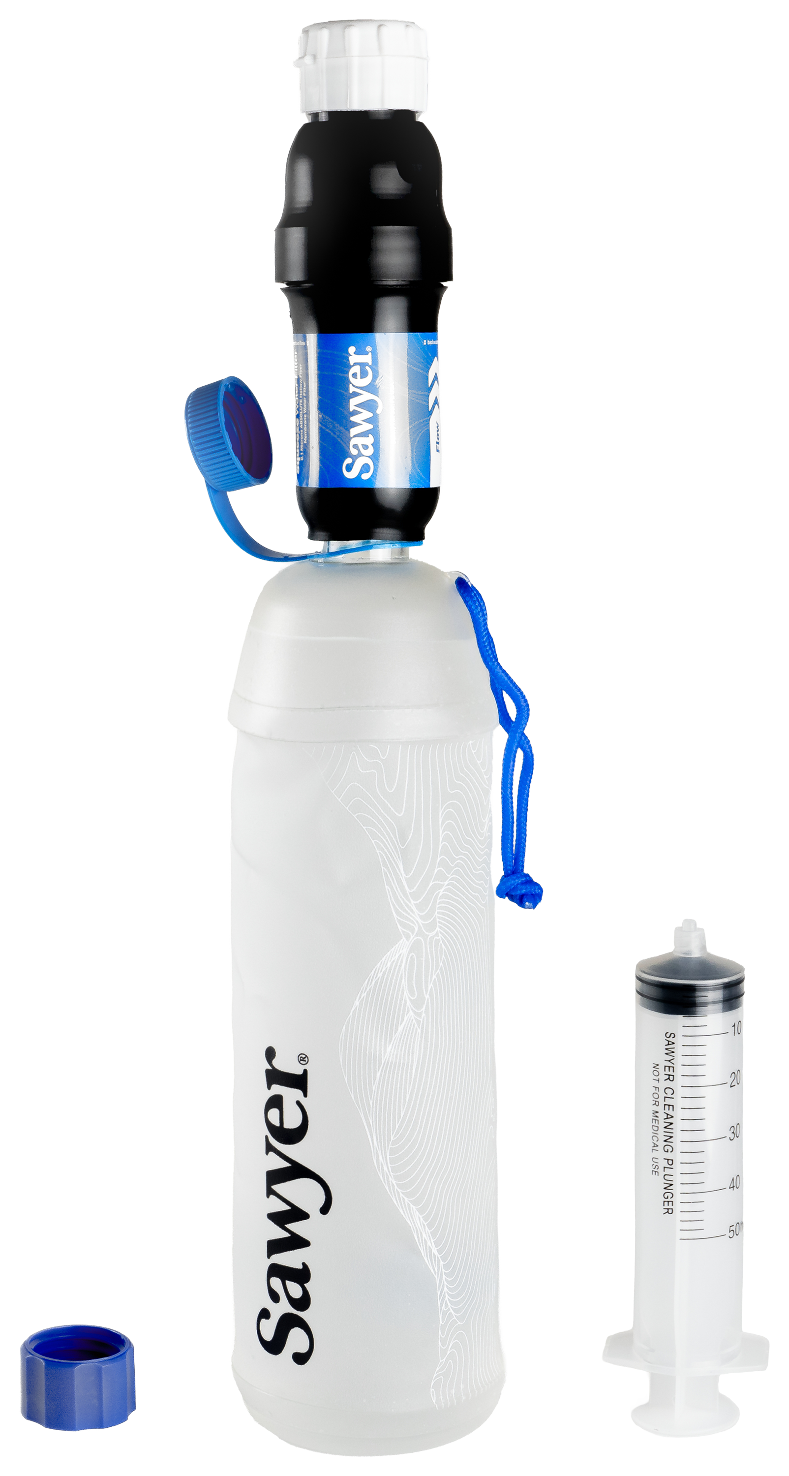 Sawyer Squeeze Water Filtration System with Bottle