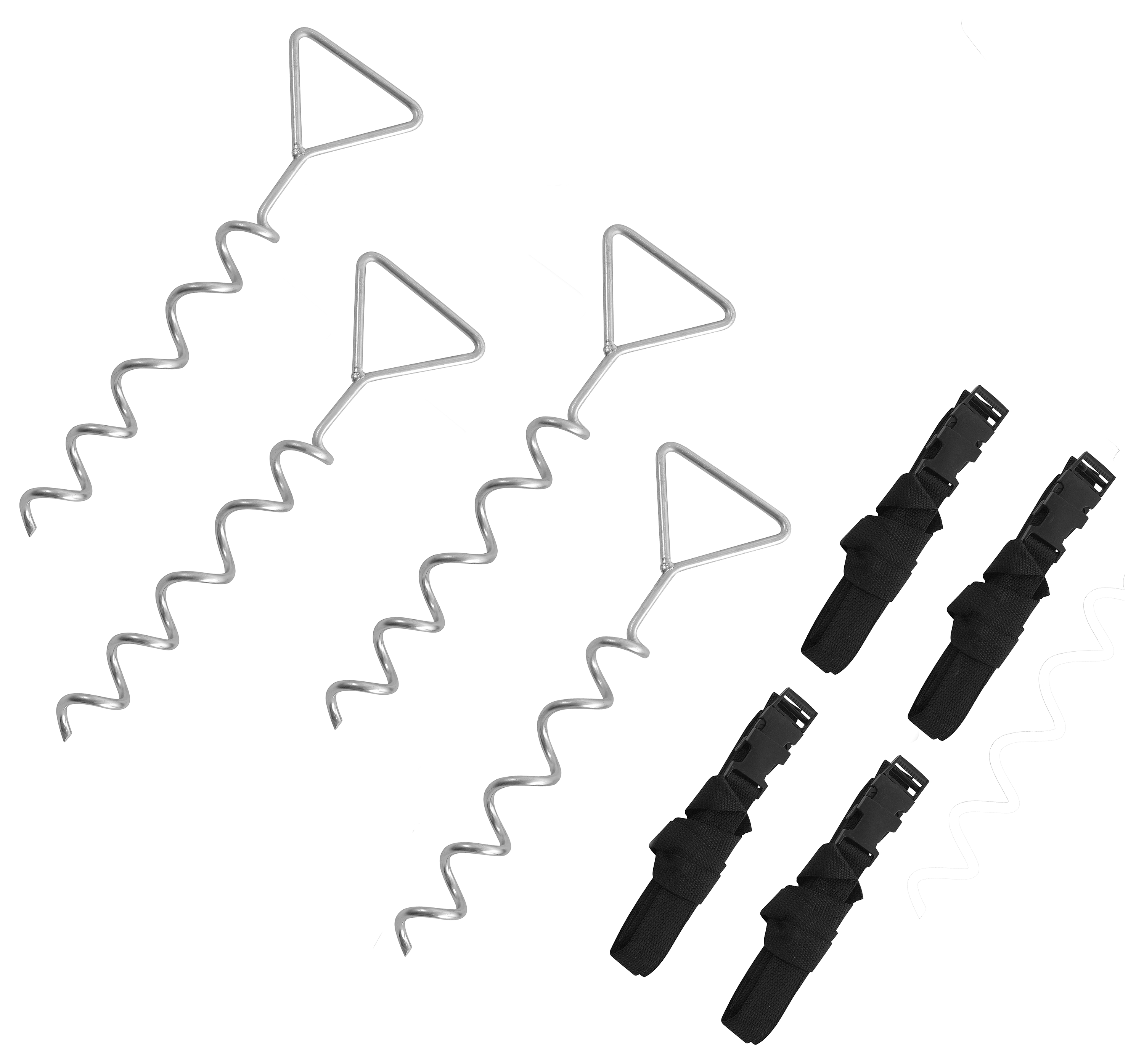 Upper Bounce Trampoline Spiral Anchor Kit