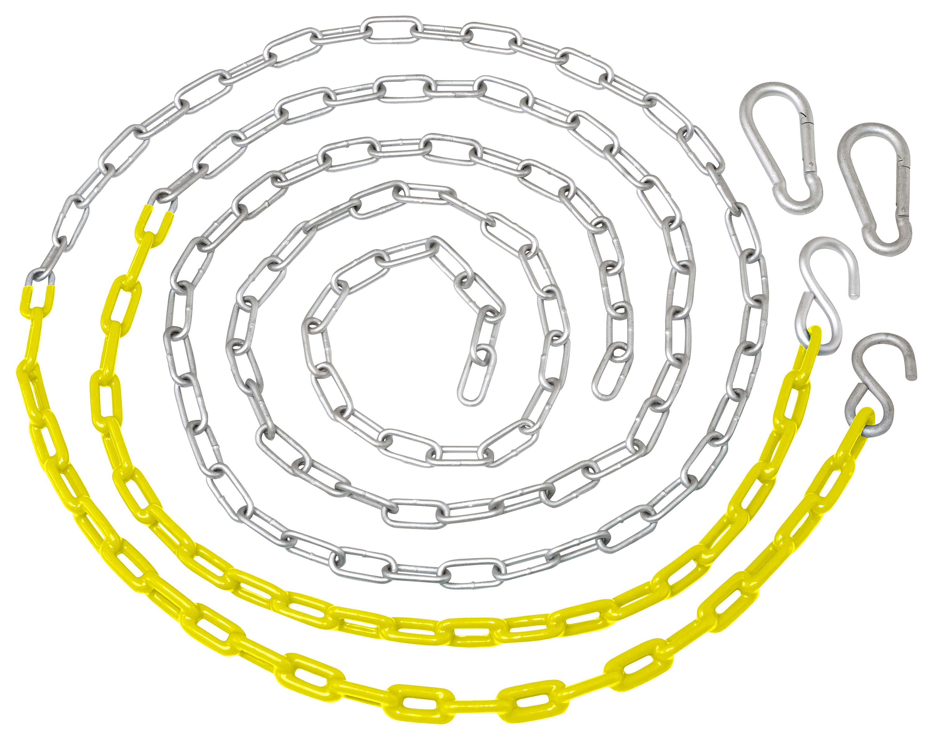 Upper Bounce Upper Bounce Swingan Vinyl-Coated Heavy-Duty Swing Chain Set - Yellow - $48.99 at Cabela's Program