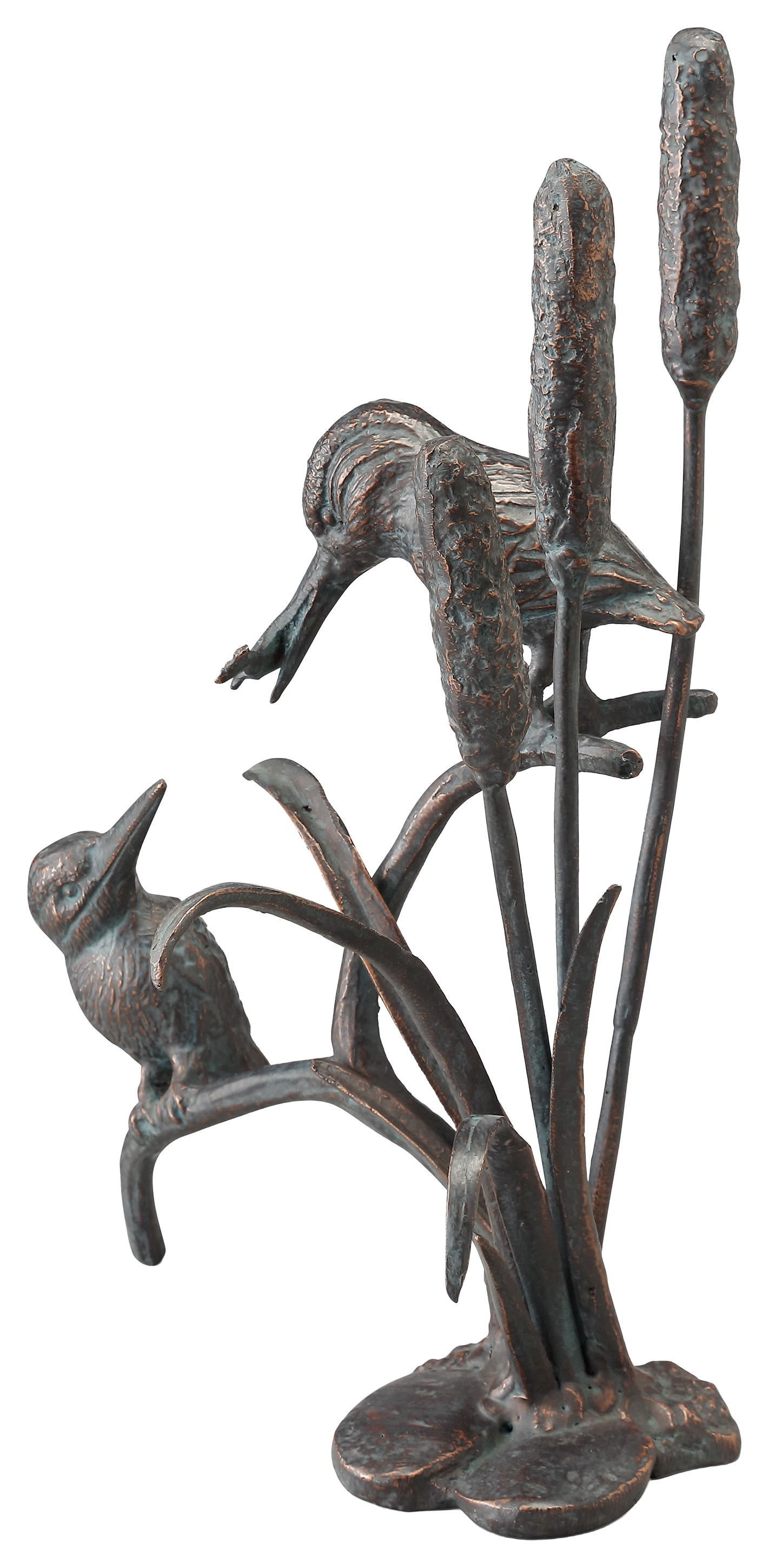 SPI San Pacific International Garden Feeding Kingfisher Couple Sculpture - $174.99 at Cabela's Program