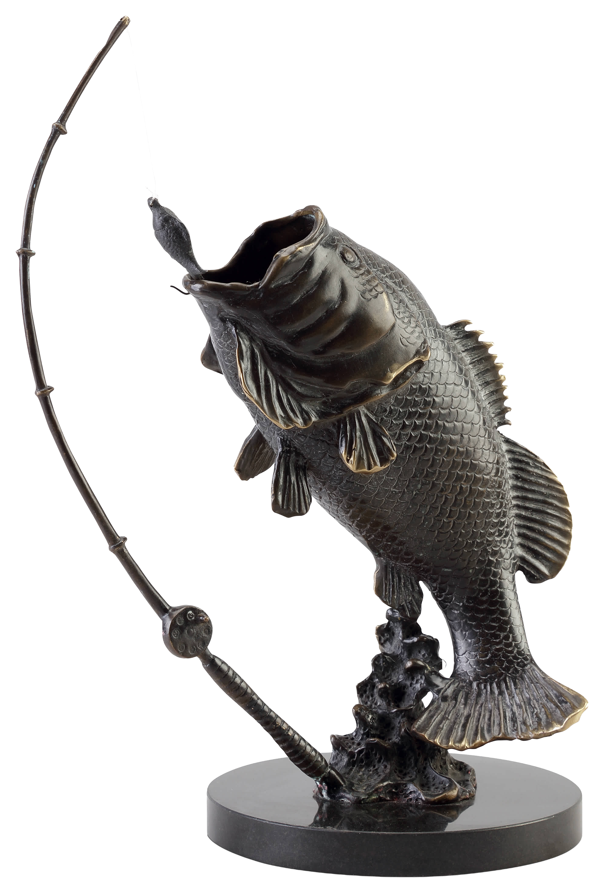SPI San Pacific International Gallery Largemouth Bass Sculpture - $495.99 at Cabela's Program