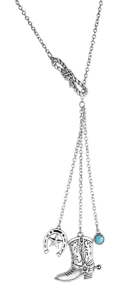 Montana Silversmiths Cowgirl Kind Charm Necklace