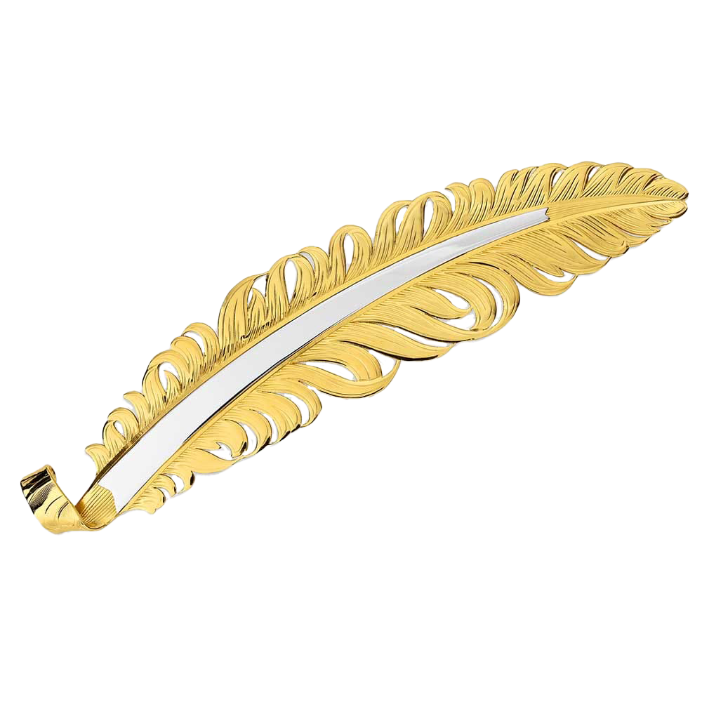 Montana Silversmiths Golden Hat Feather