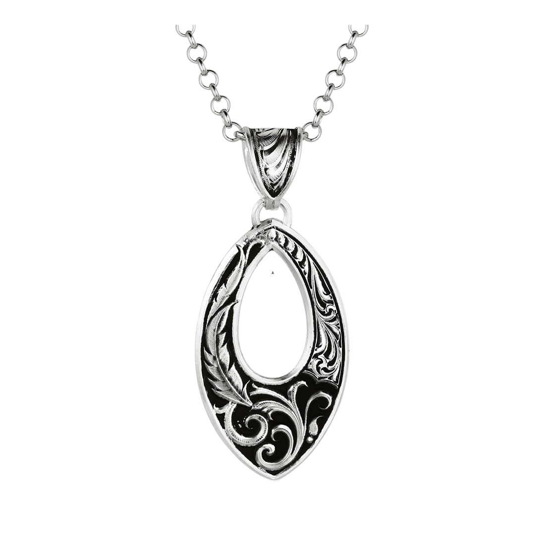 Montana Silversmiths Montana Silversmiths Shadow and Shine American Made Necklace - $92.99 at Cabela's Program
