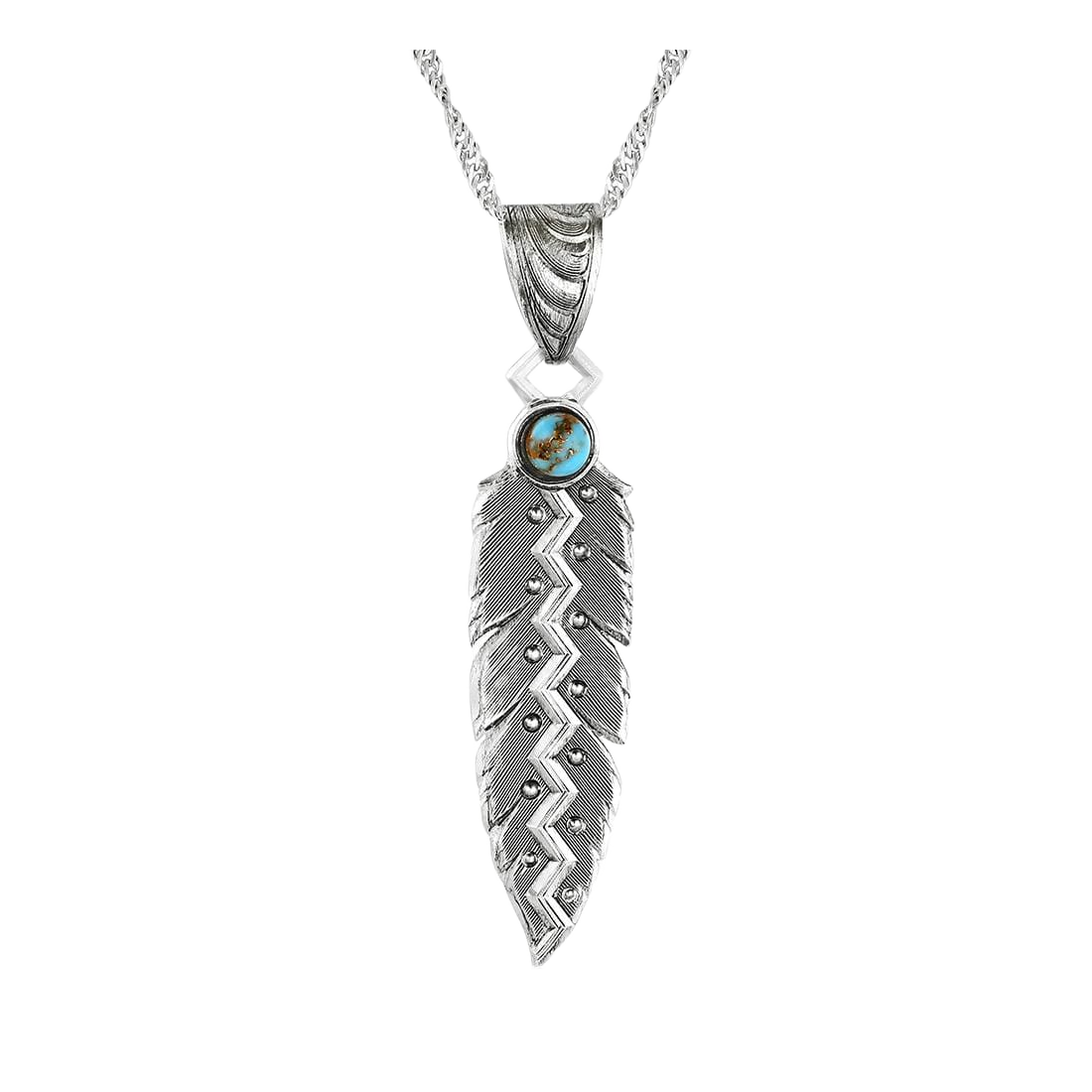 Montana Silversmiths Montana Silversmiths Wild Lightning American Made Necklace - $82.99 at Cabela's Program