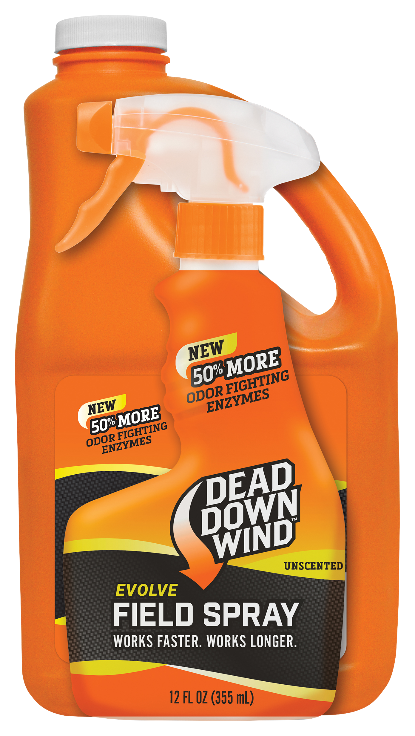 Dead Down Wind Evolve 3D+ Field Spray Combo - 12 oz/64 oz - Unscented - Dead Down Wind