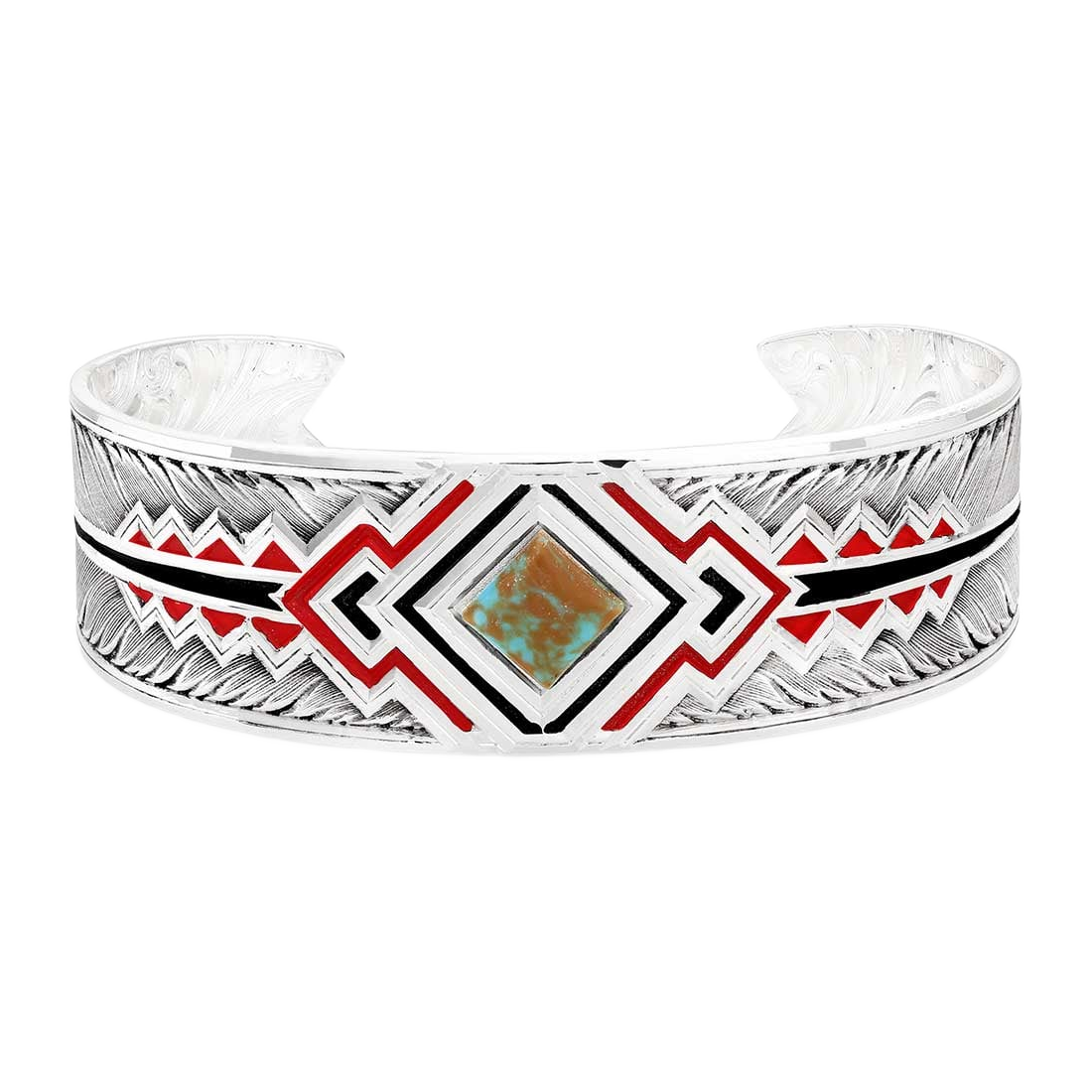 Montana Silversmiths Montana Silversmiths Southwest Aura Cuff Bracelet - $112.99 at Cabela's Program
