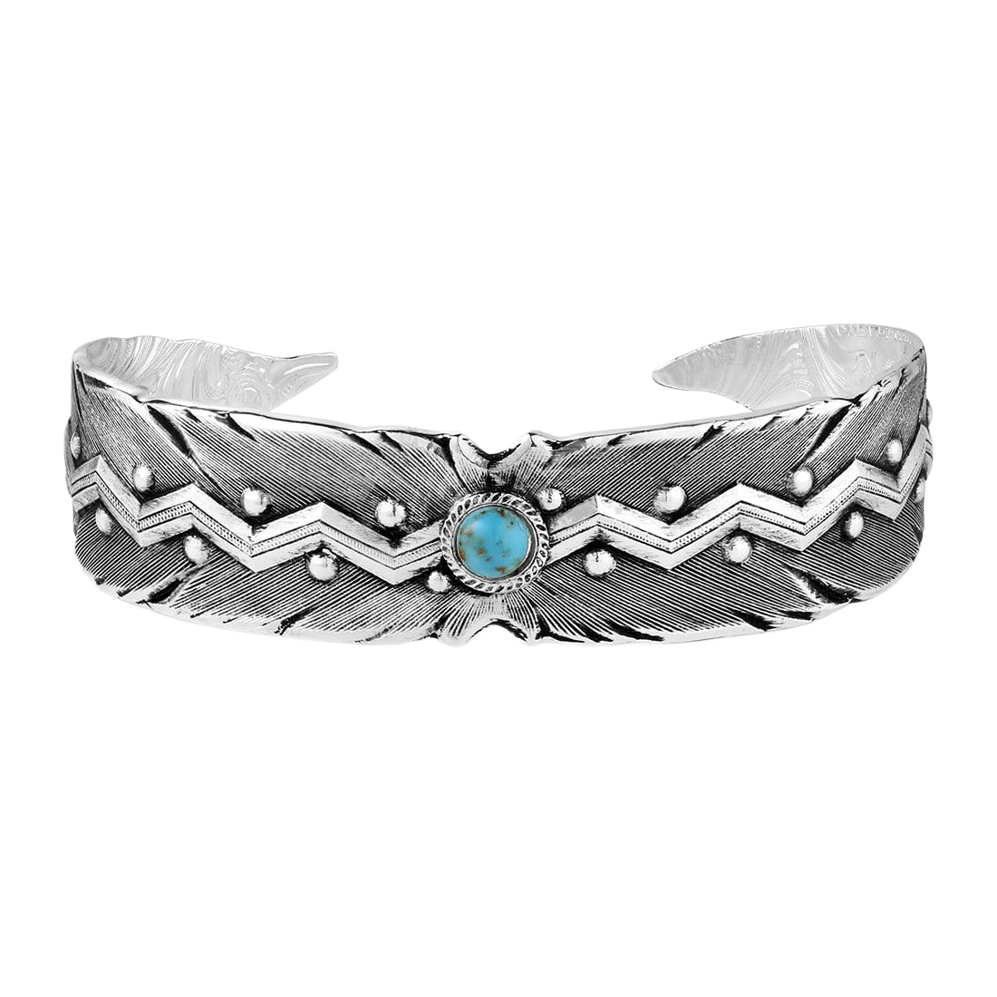 Montana Silversmiths Montana Silversmiths Wild Lightning American Made Cuff Bracelet - $102.99 at Cabela's Program