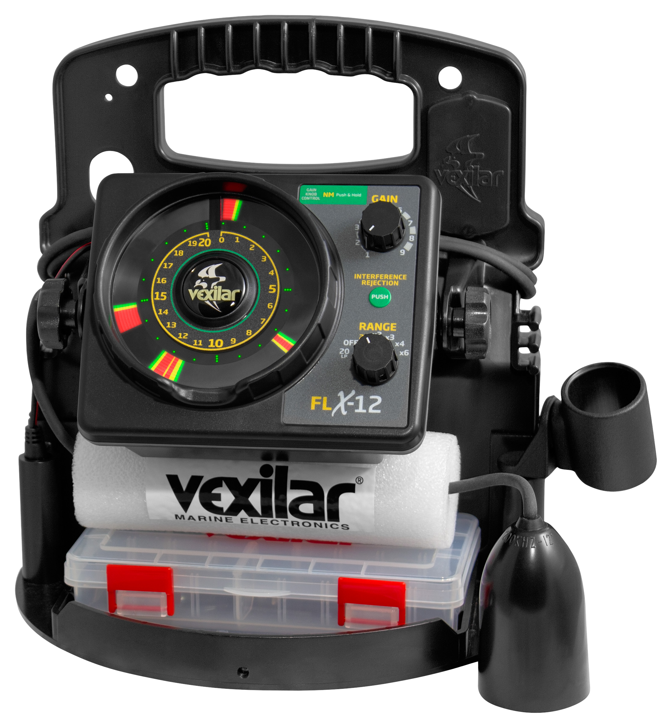 Image of Vexilar FLX-12 Pro Pack II with 12 Ice-Ducer