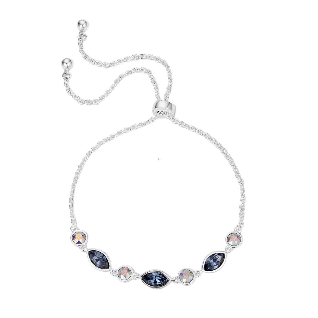 Montana Silversmiths Stillwater Crystal Bolo Bracelet