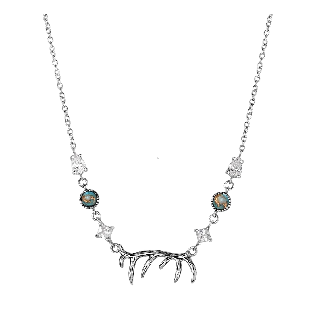 Montana Silversmiths Rocky Mountain Finds Turquoise Necklace