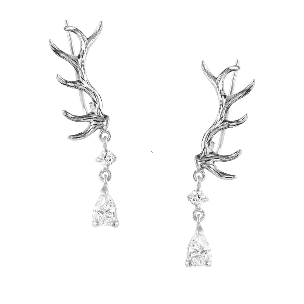 Montana Silversmiths Montana Silversmiths Nature's Chandelier Crystal Earrings - $79.99 at Cabela's Program