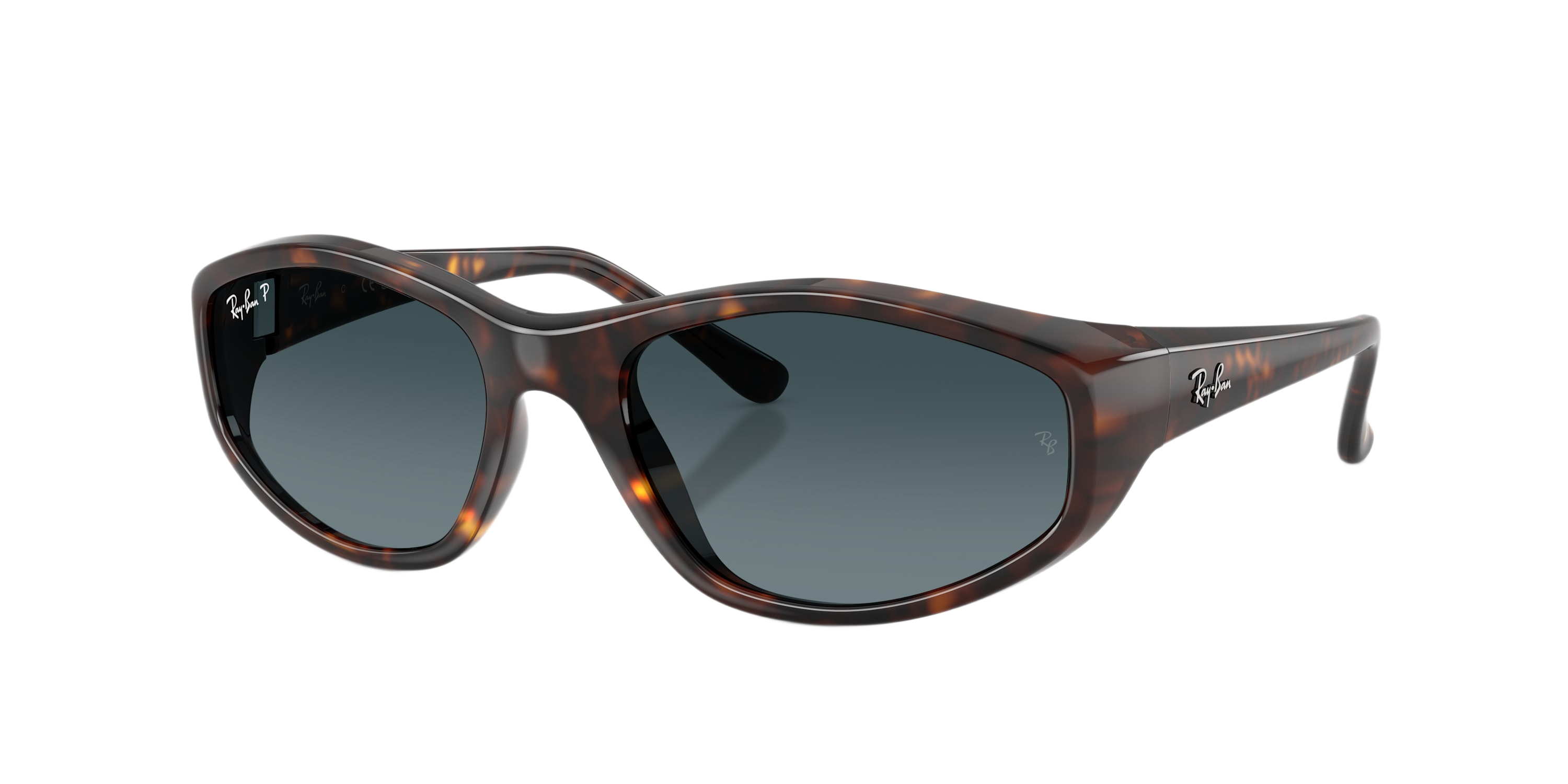 Ray-Ban Ray-Ban RB2228 Polarized Gradient Sunglasses - Havana/Dark Blue Gradient - X-Large - $222.00 at Cabela's Program