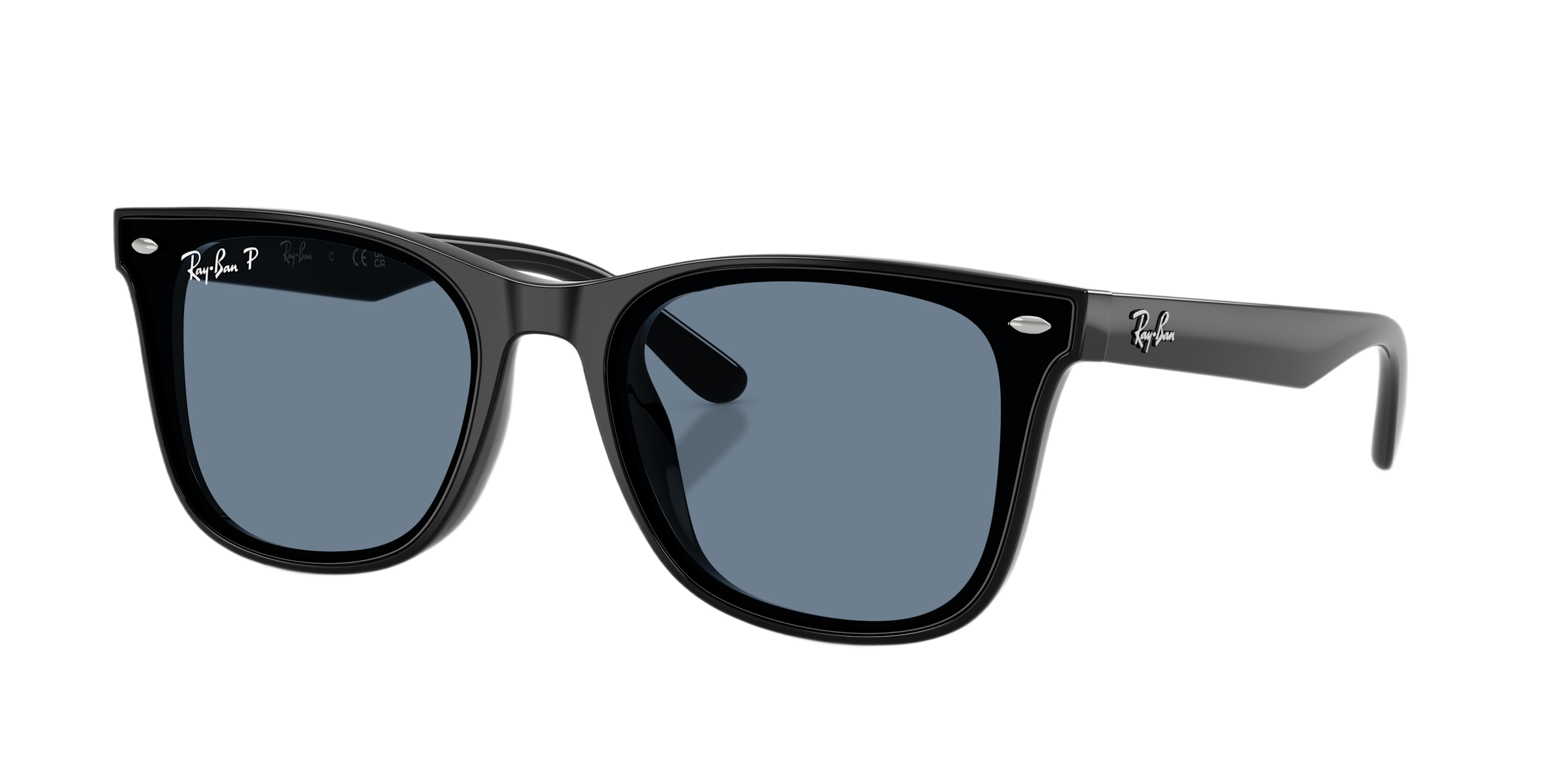 Ray-Ban Ray-Ban RB4420 Polar Classic Sunglasses - Black/Dark Blue - X-Large - $197.00 at Cabela's Program
