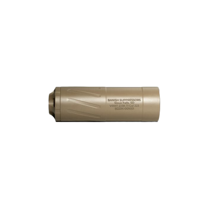 BANISH BANISH Varmint 223K Ti Suppressor - Flat Dark Earth - $599.99 at Cabela's Program