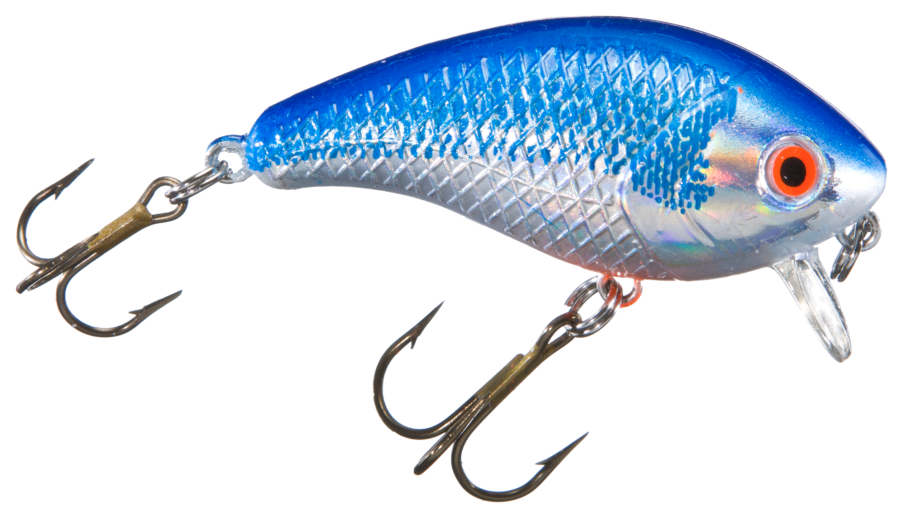 Manns Baby 1-Minus Crankbait - Chrome/Blue Back