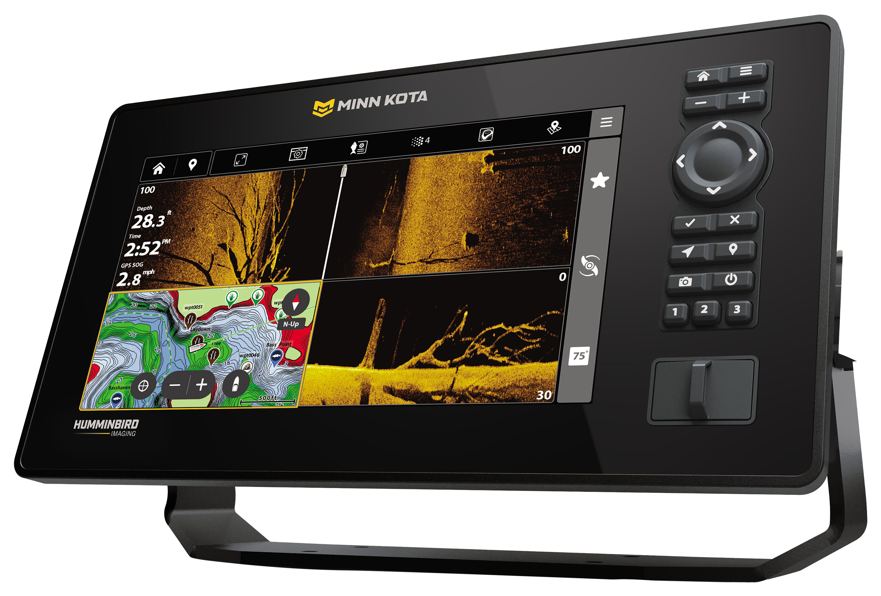 Minn Kota Minn Kota X Series Fish Finder/Chartplotter with Transducer - 9' - $1599.99 at Cabela's Program