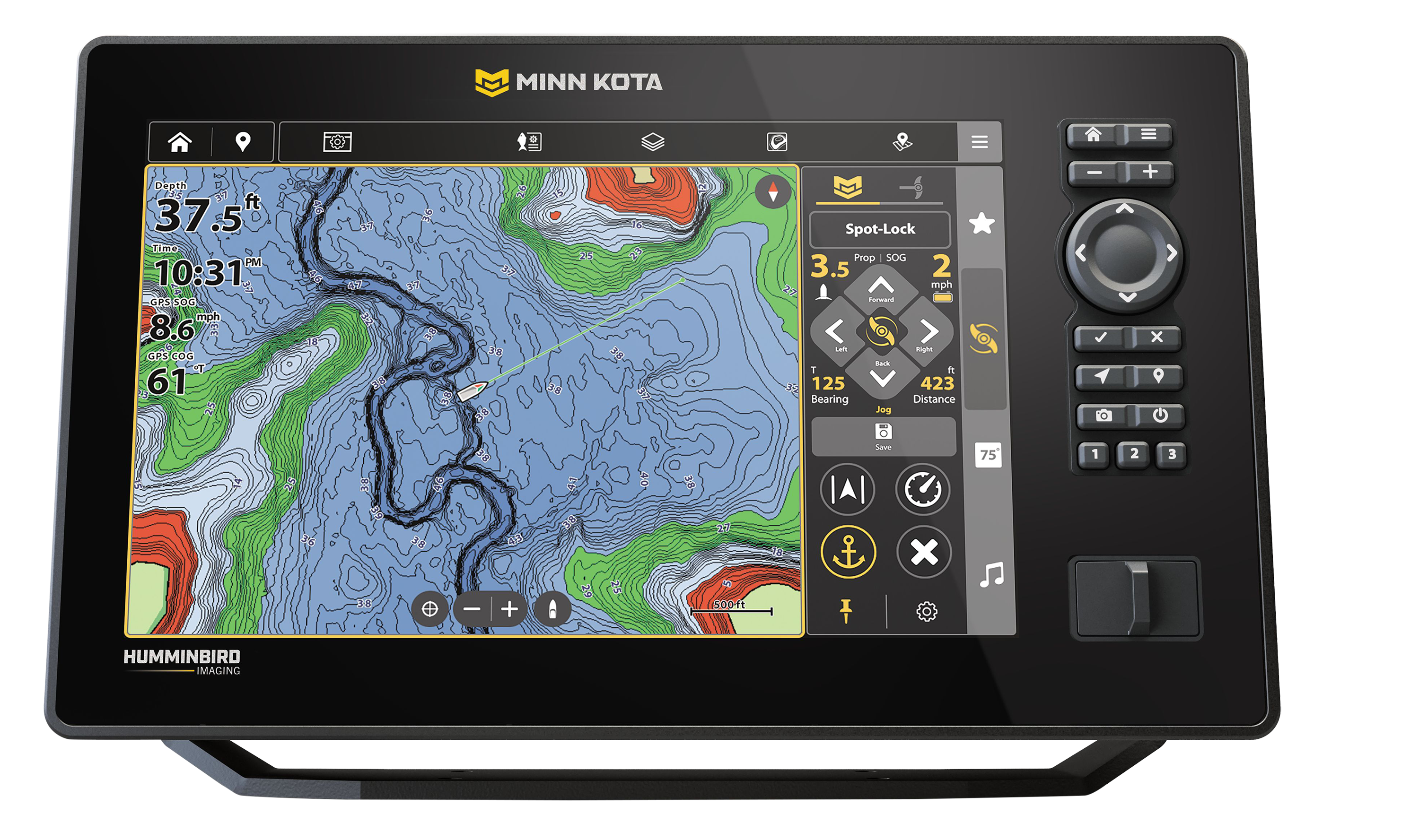 Minn Kota Minn Kota X Series Fish Finder/Chartplotter - Black - 10? - $2199.99 at Cabela's Program