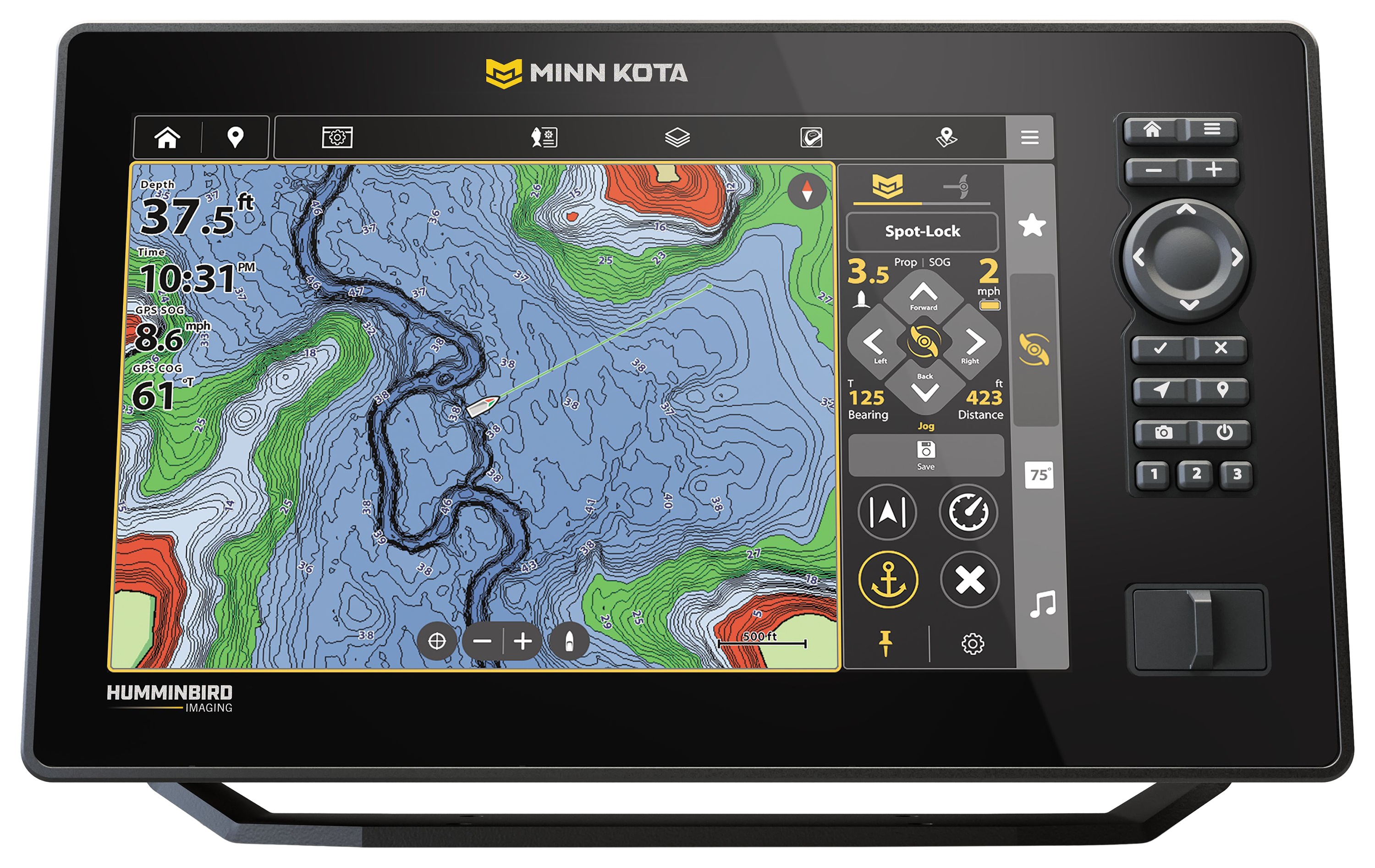 Minn Kota Minn Kota X Series Fish Finder/Chartplotter with Transducer - 10' - $2499.99 at Cabela's Program