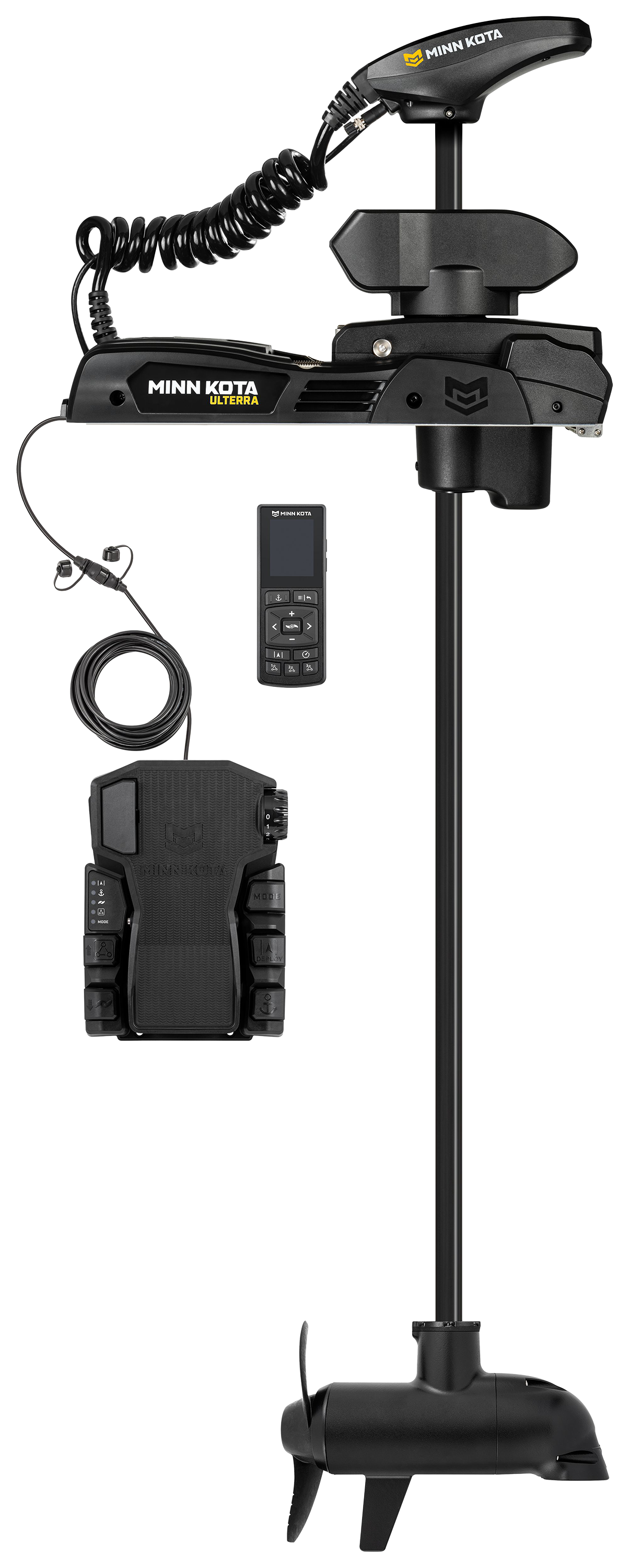 Minn Kota Ulterra QUEST 2 Trolling Motor with Remote and Foot Pedal - 24v, 36v - 90/15 Thrust - 60?