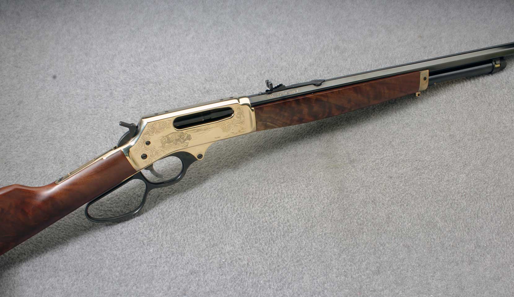 Henry Repeating Arms ~ American Bison Tribute Rifle H010B ~ .45-70 Gov't.