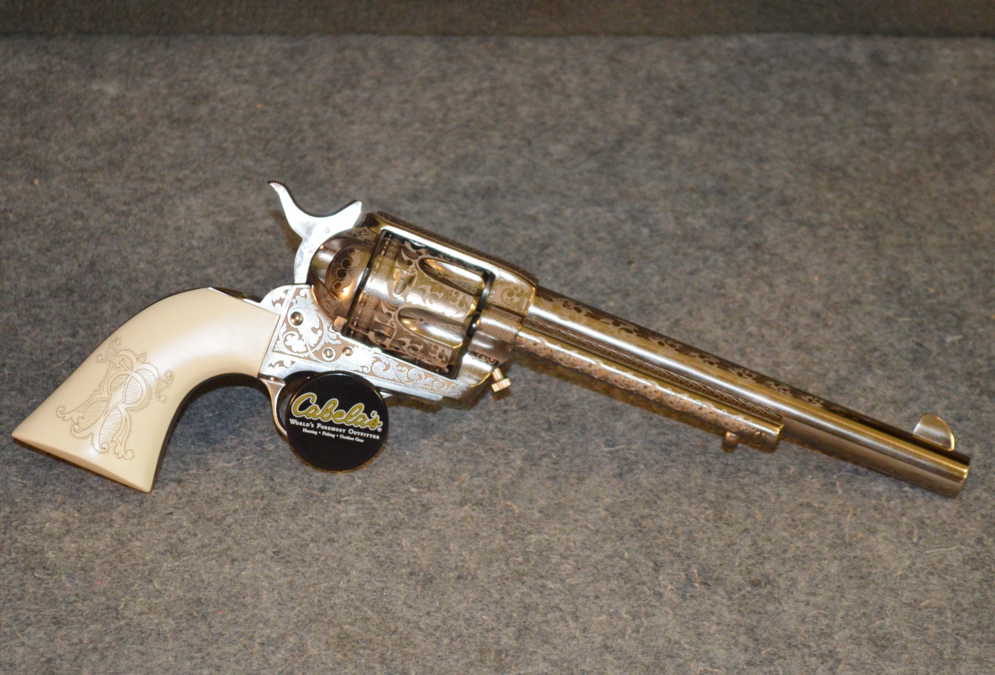 Pietta Pietta ~ Teddy Roosevelt 1873 SA Commemorative .45 Long Colt - $799.99 at Cabela's Program