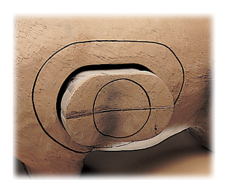 Delta McKenzie 3-D Riverbottom Buck Target Vital Core Replacement Insert - Delta McKenzie