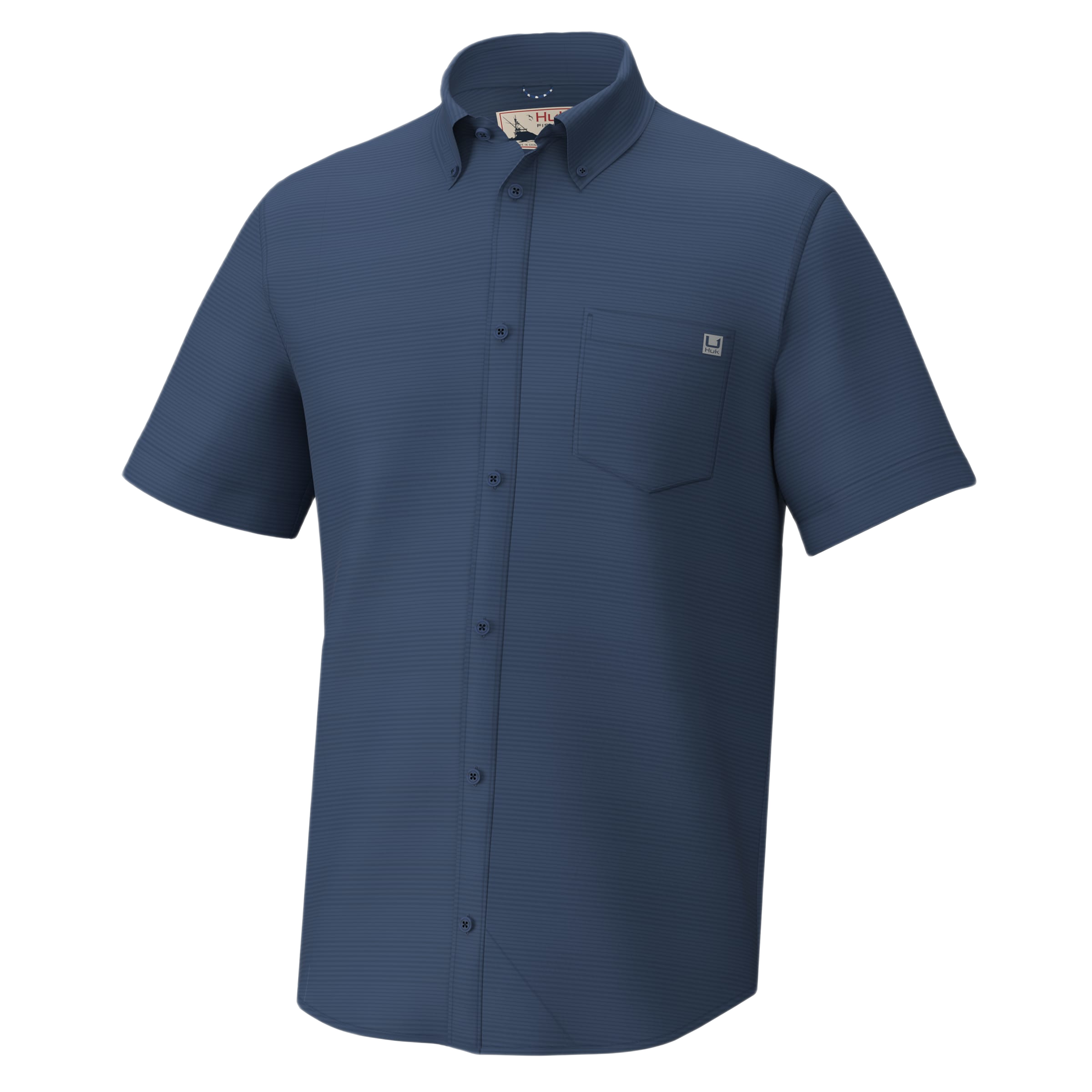 Huk Huk Kona Cross Dye Shirt - Sargasso Sea - $65.00 at Cabela's Program