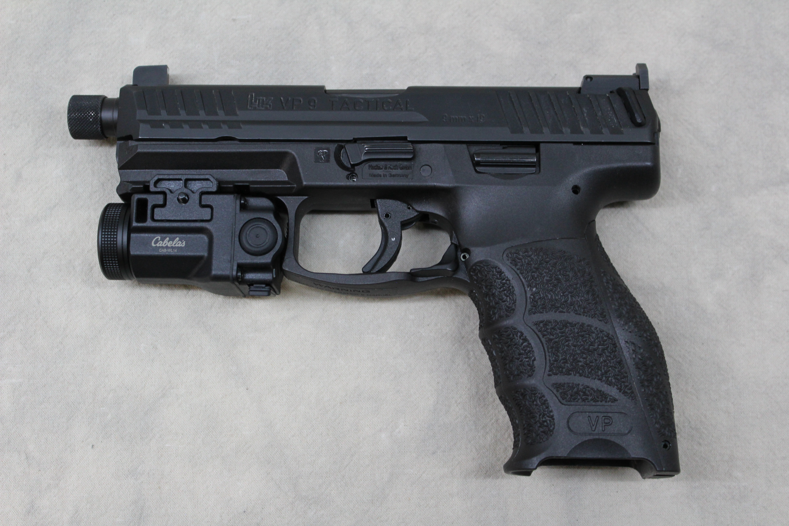 HK Heckler &Koch VP9 Tactical ~ 9MM Luger ~ - $759.99 at Cabela's Program