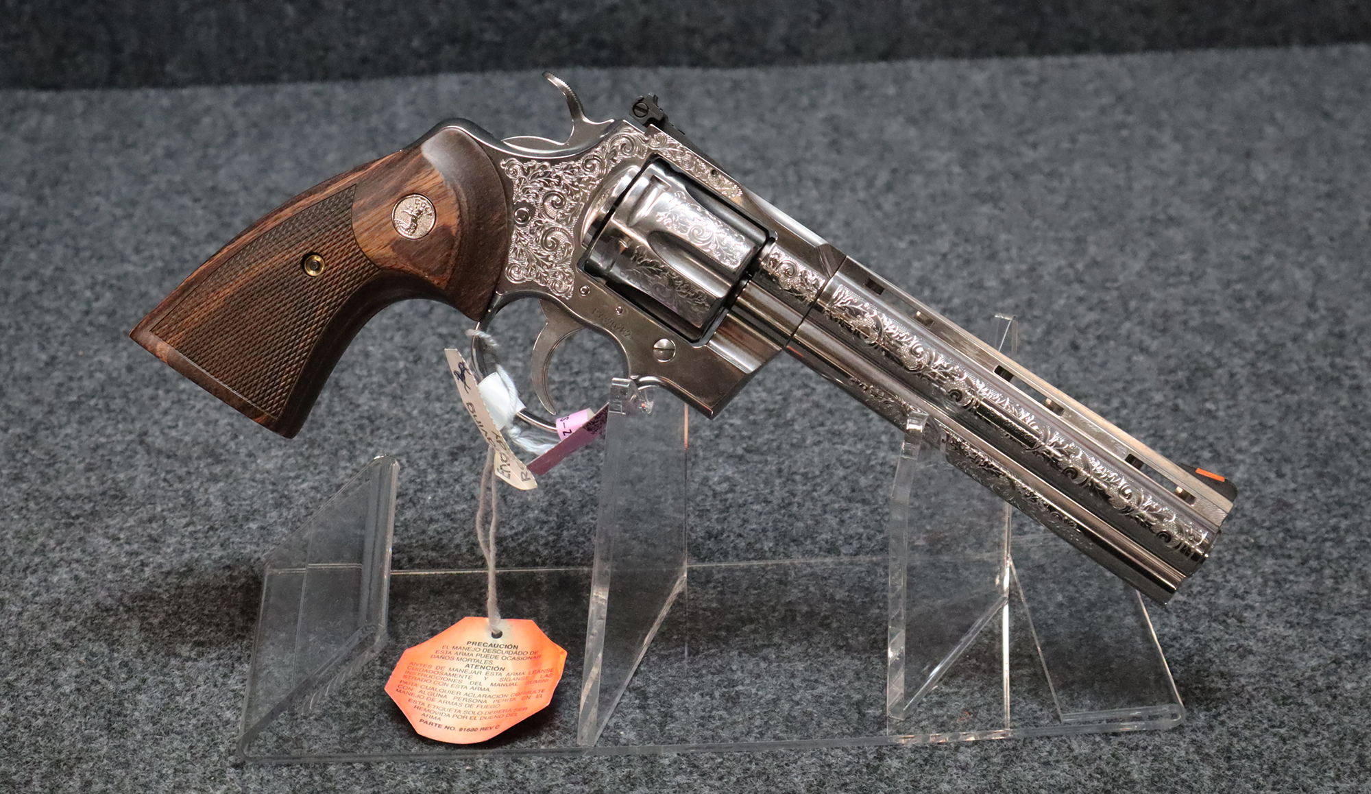 Colt Colt ~ Python (Custom Engraved) ~ .357 Magnum (5596379) - $1999.99 at Cabela's Program