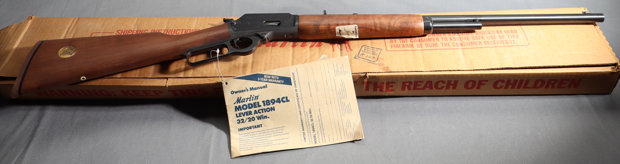 Marlin ~ 1894CL ~ .32-20 Winchester