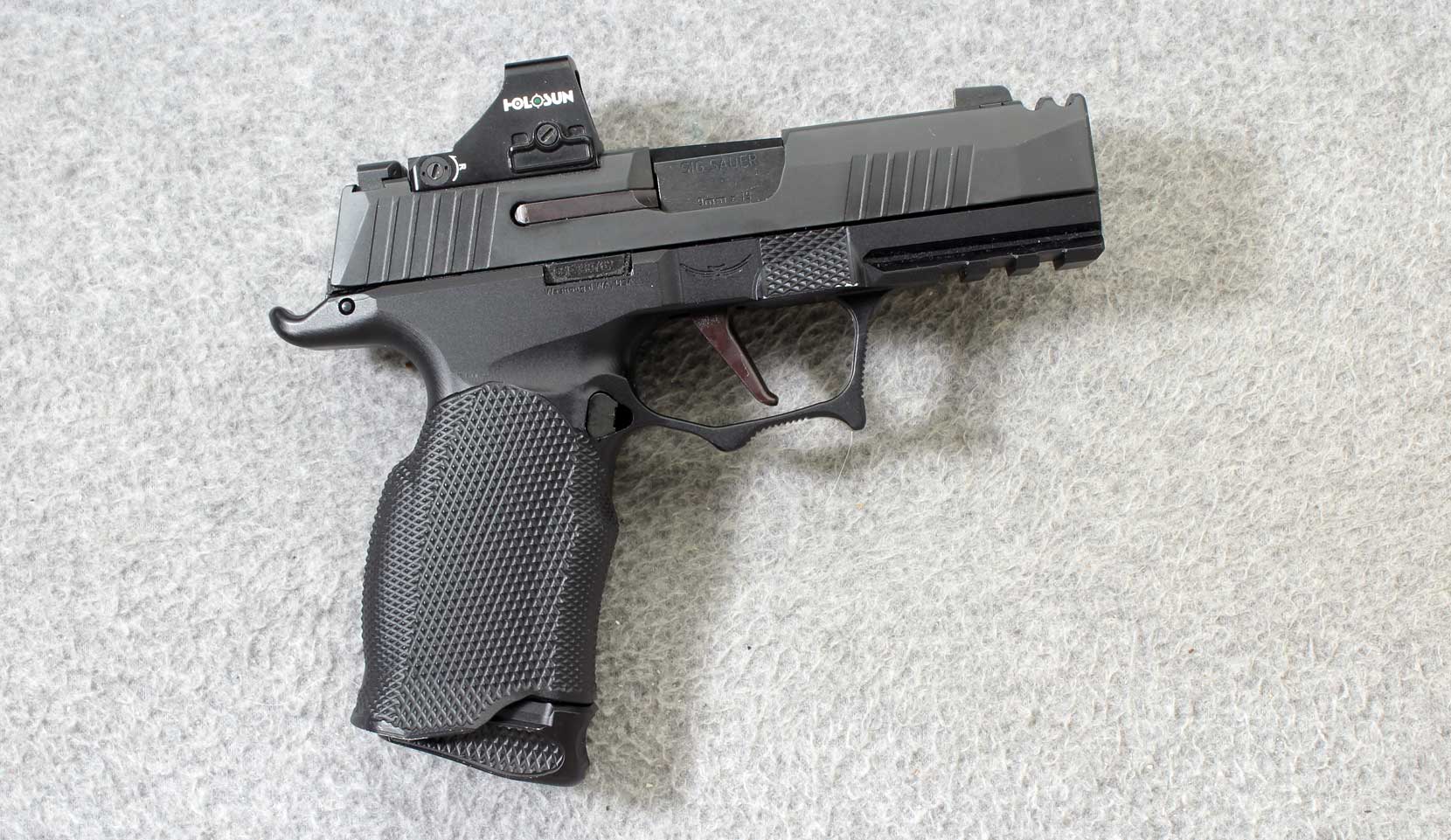 Sig Sauer ~ P365X w/Icarus EVO Grip Module &Holosun Optic ~ 9mm Para.