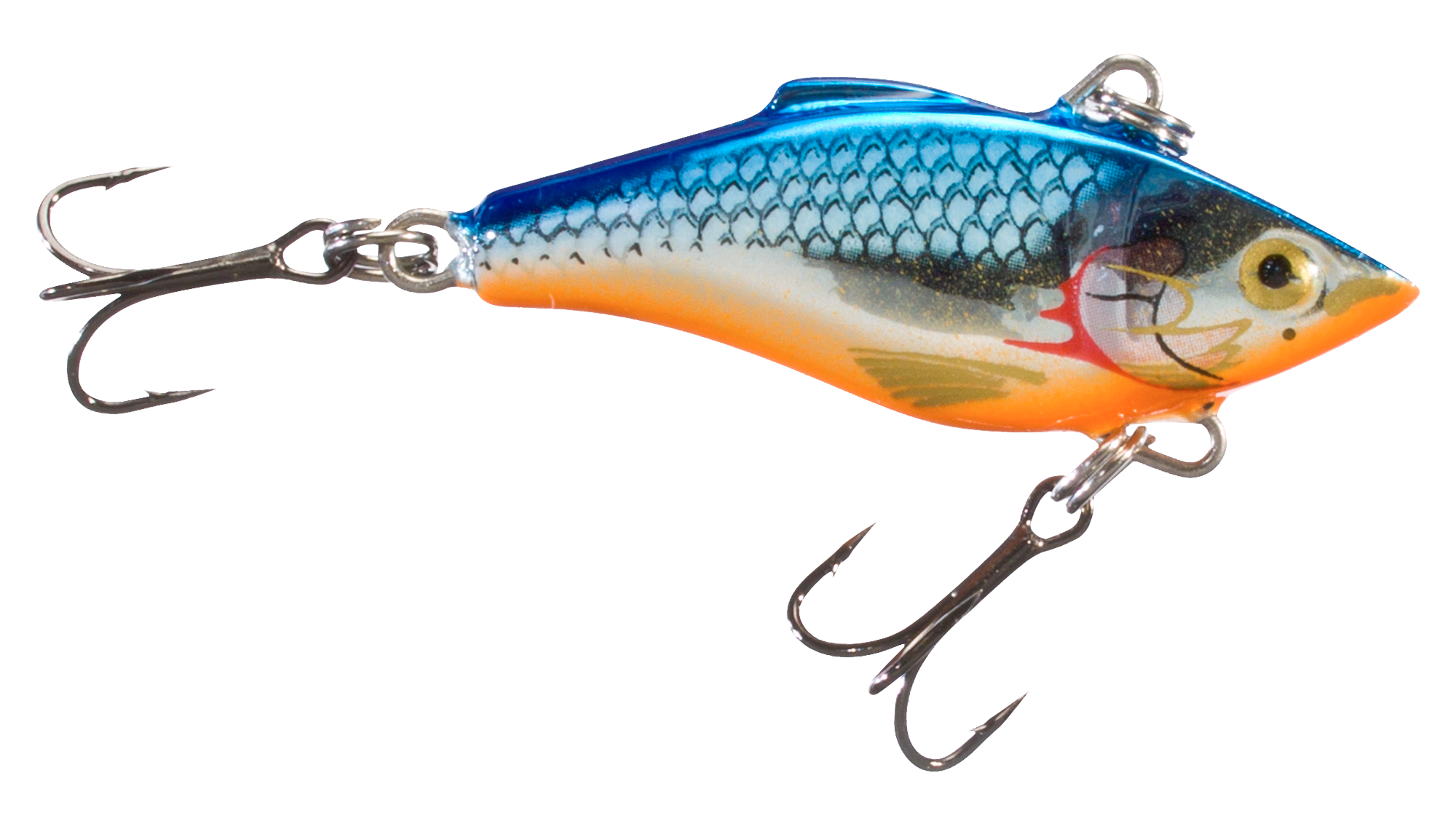 Image of Rapala Freshwater Rattlin' Rapala - 1-1/2' - 3/16 oz. - Silver Blue