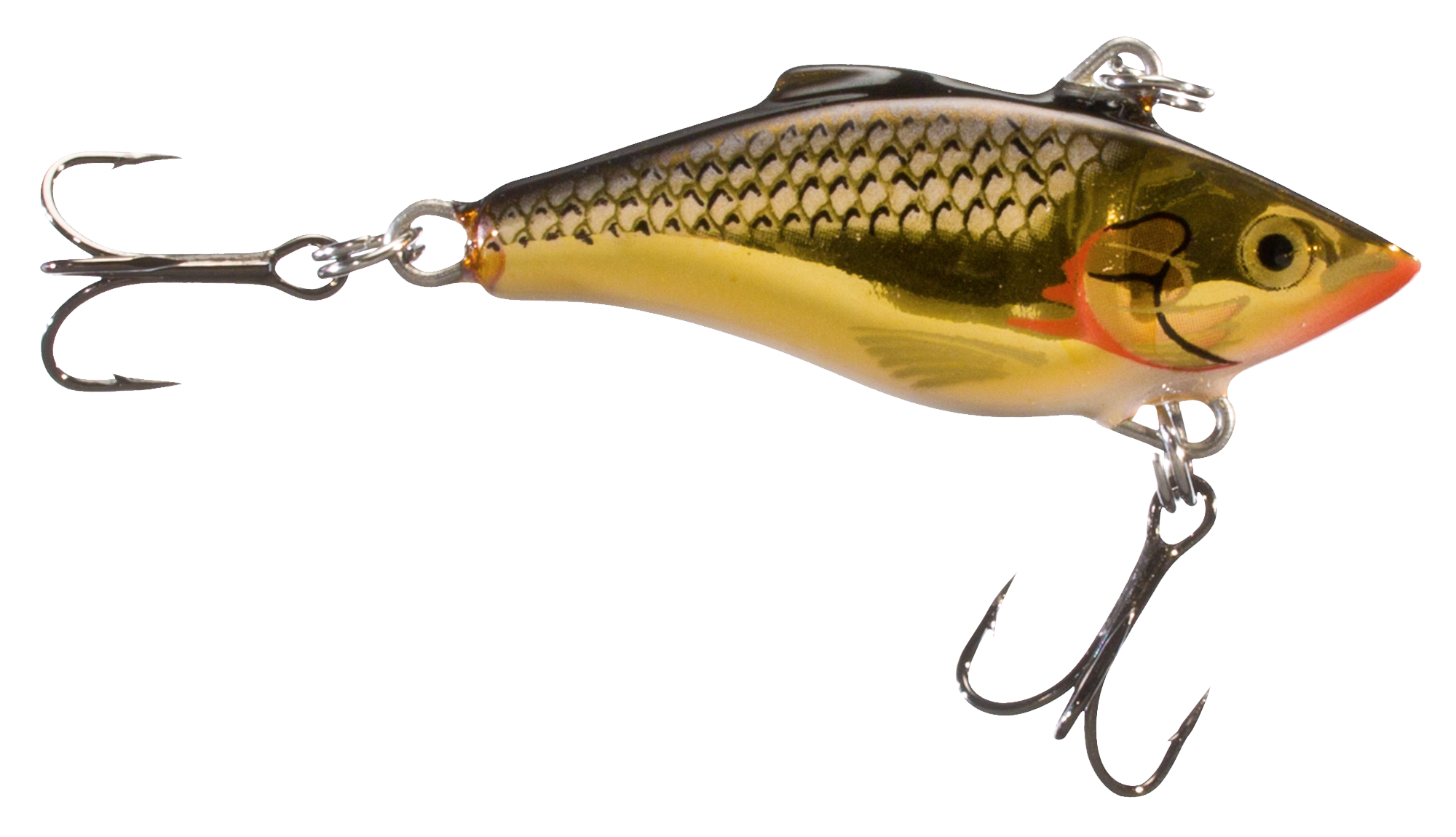 Image of Rapala Freshwater Rattlin' Rapala - 1-1/2' - 3/16 oz. - Silver Gold