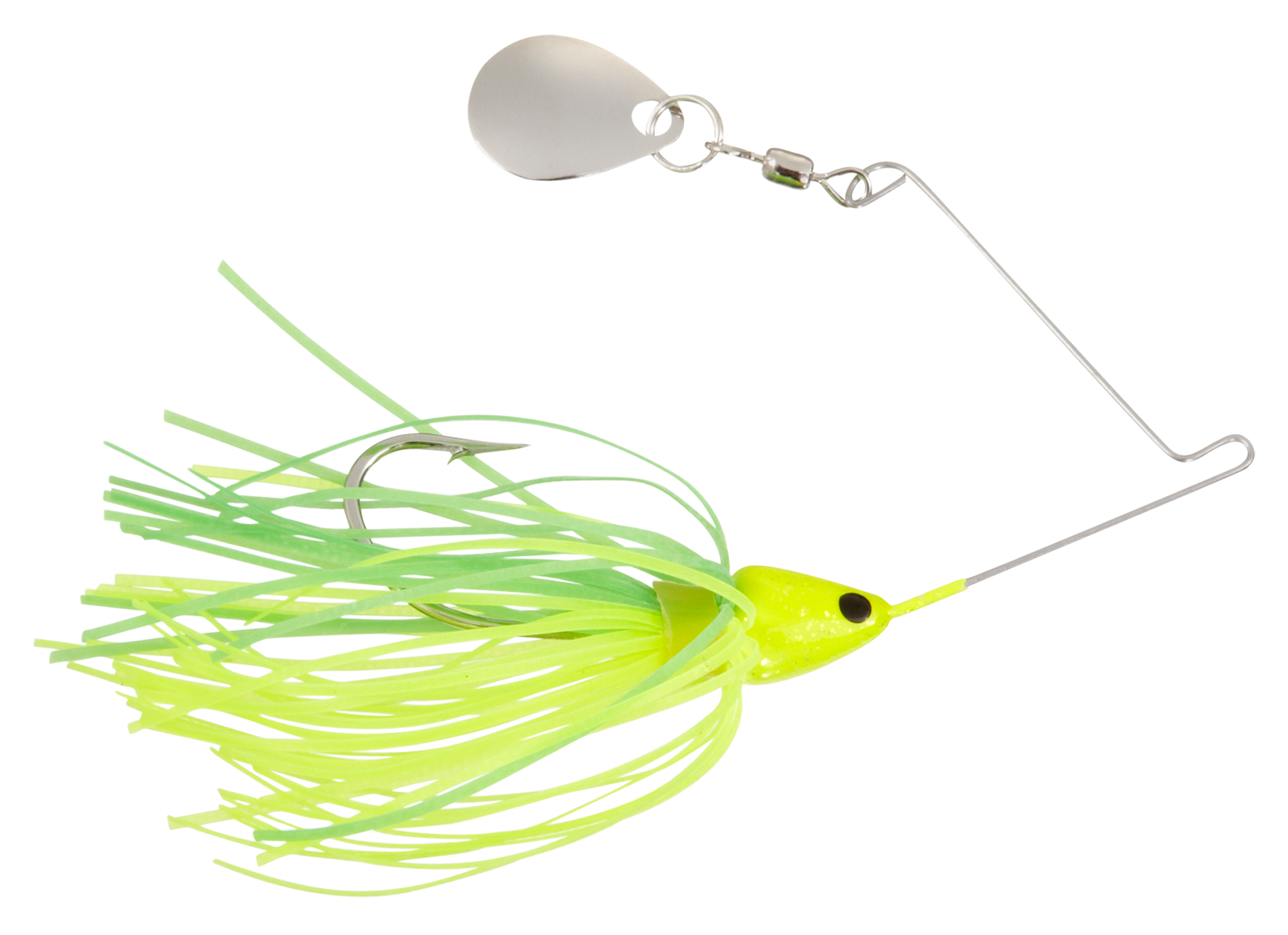 Bass Pro Shops Crappie Maxx Crappie Spin - 1/8 oz - Chartreuse Lime