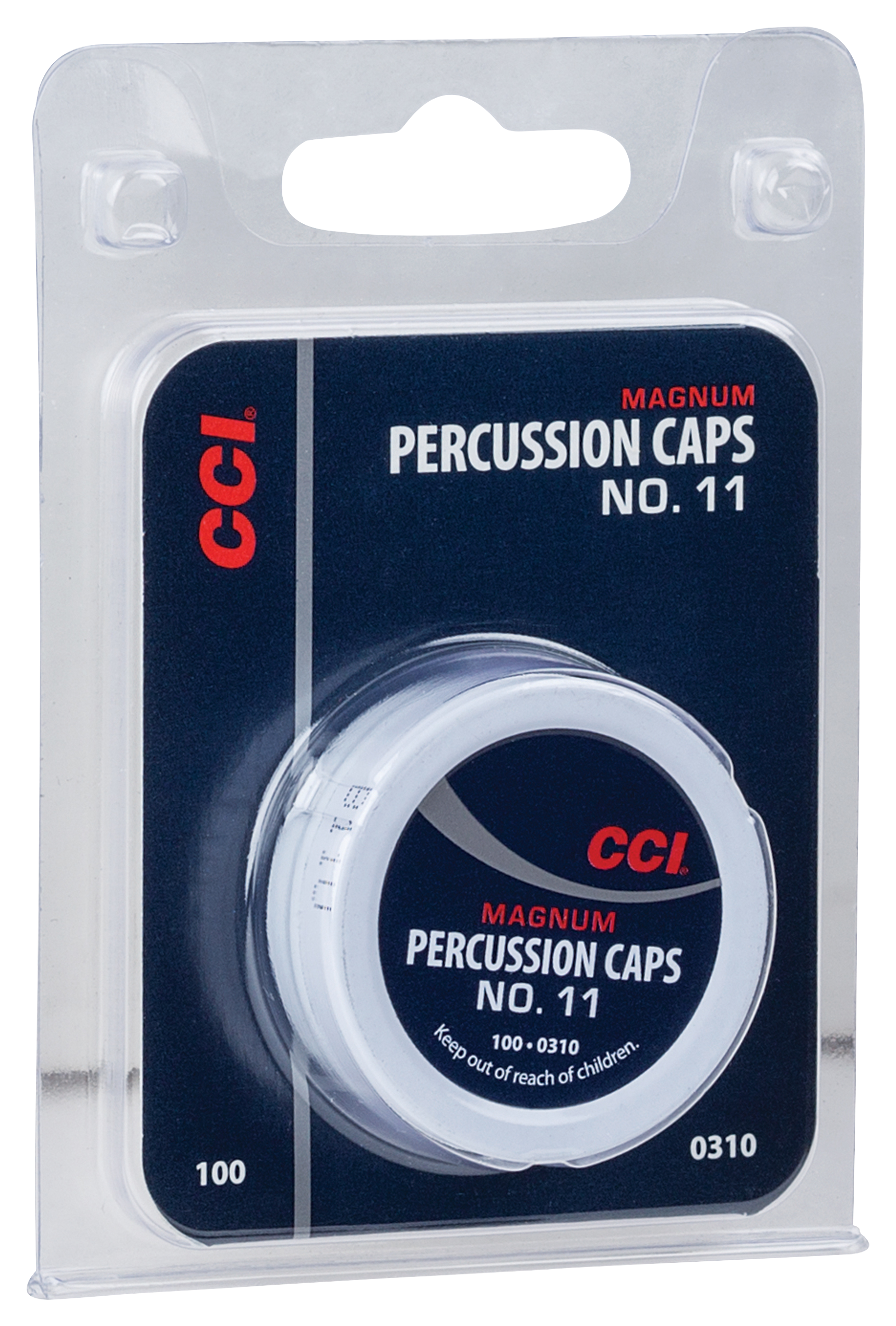 CCI Muzzleloader Percussion Caps - #11 M - 100 Pack - CCI