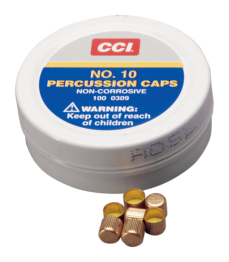 CCI Muzzleloader Percussion Caps - #10 - 100 Pack - CCI