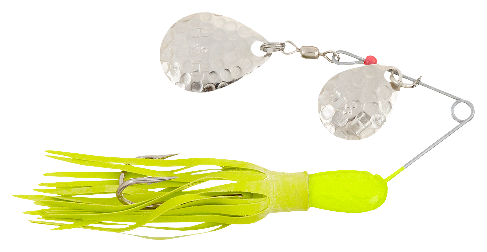 Image of H&ampH Lures Original Spinnerbait - Double Blade - Chartreuse/Chartreuse