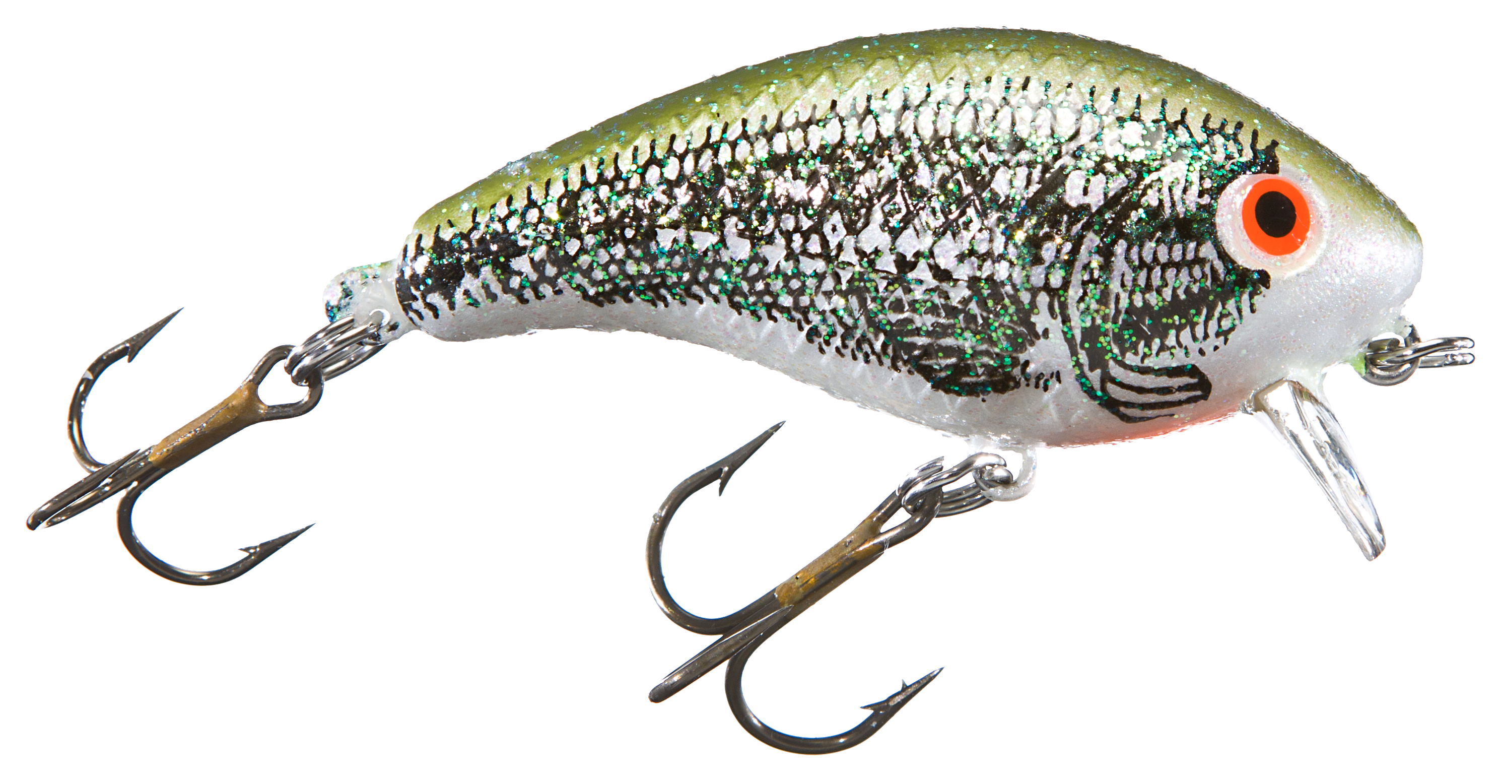 Manns Baby 1-Minus Crankbait - Baby Bass Crystalglow