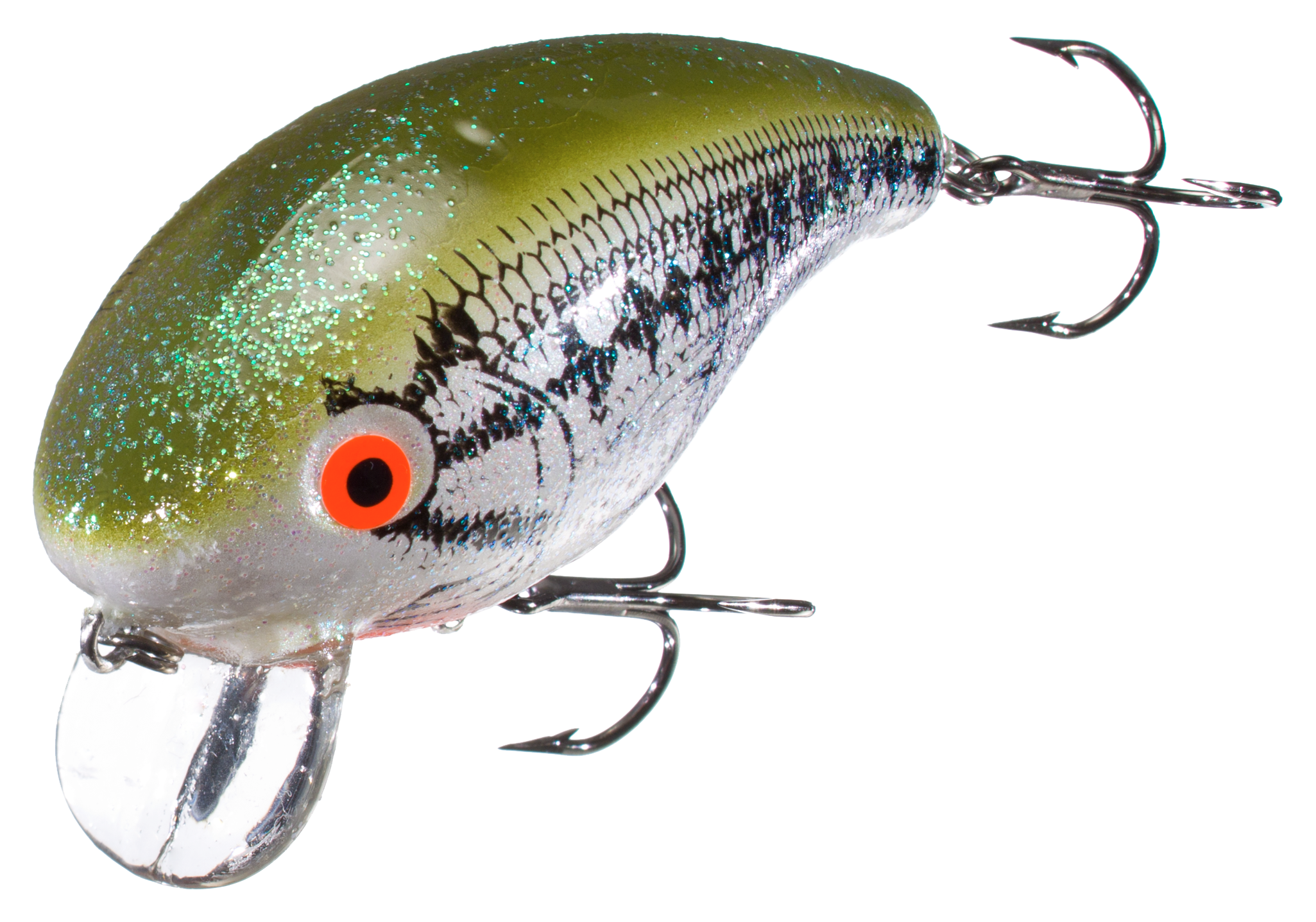 Manns 1-Minus Crankbait - 3 1/4 - Baby Bass Crystaglow