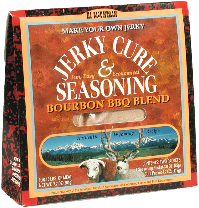 Hi Mountain Jerky Cure and Seasoning - Bourbon BBQ