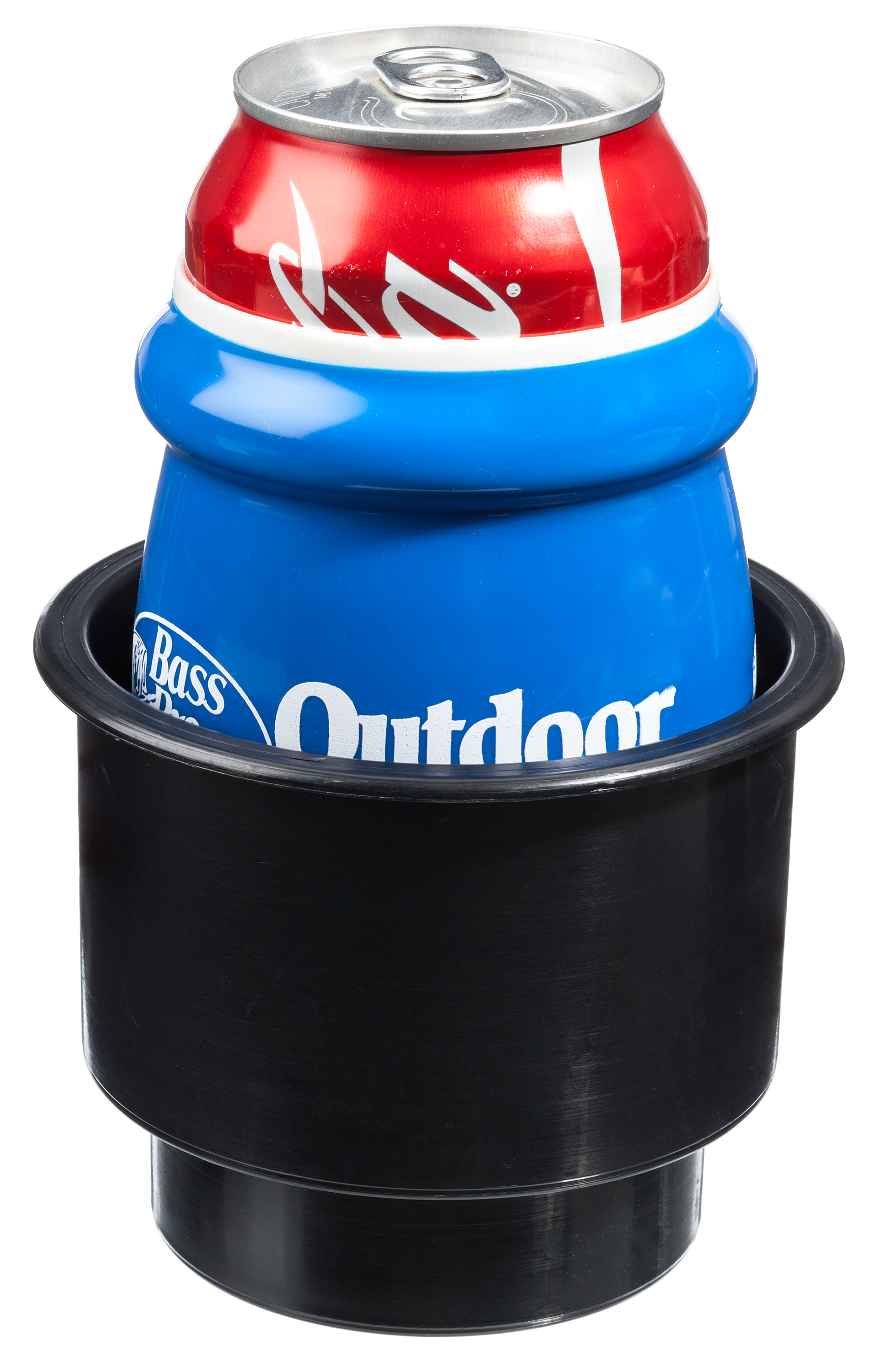 Sea Dog Flush-Mount Combo Drink Holder - Black