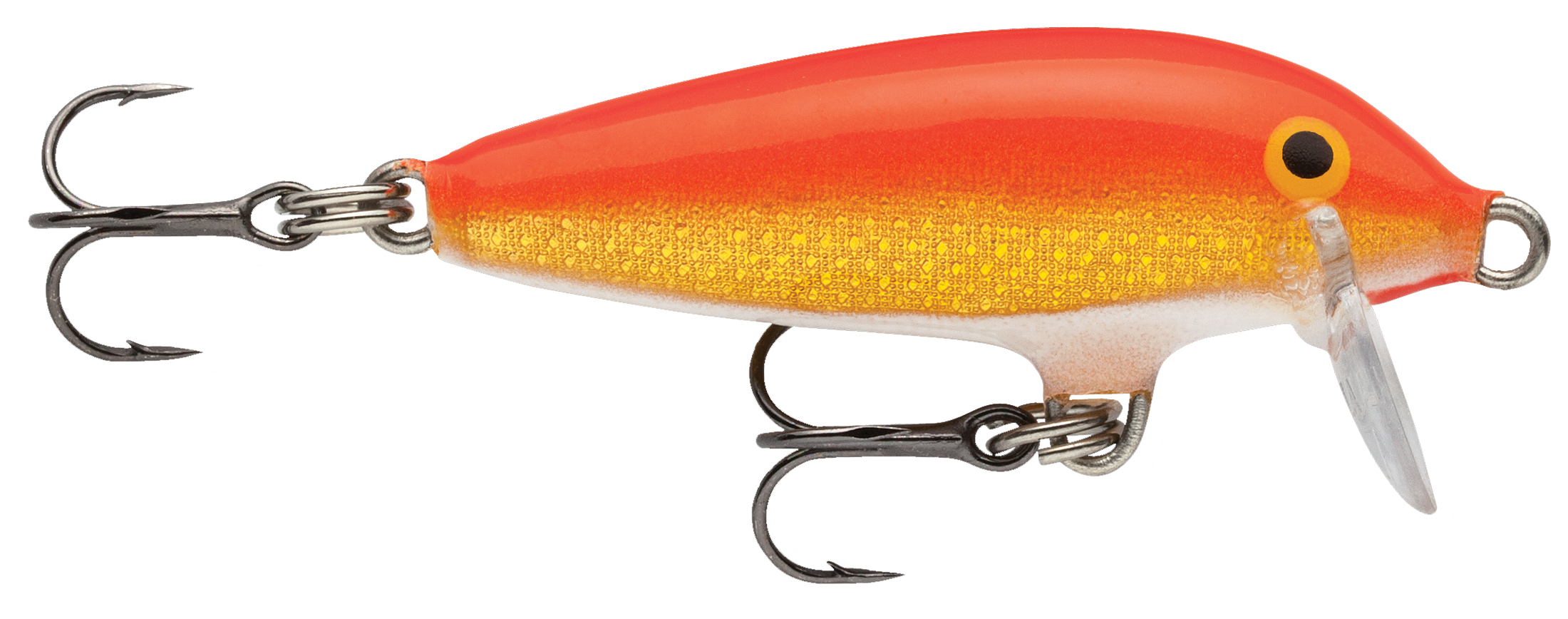 Image of Rapala Original Floating Minnow - 1-1/2' - 1/16 oz. - Gold Fluorescent Red