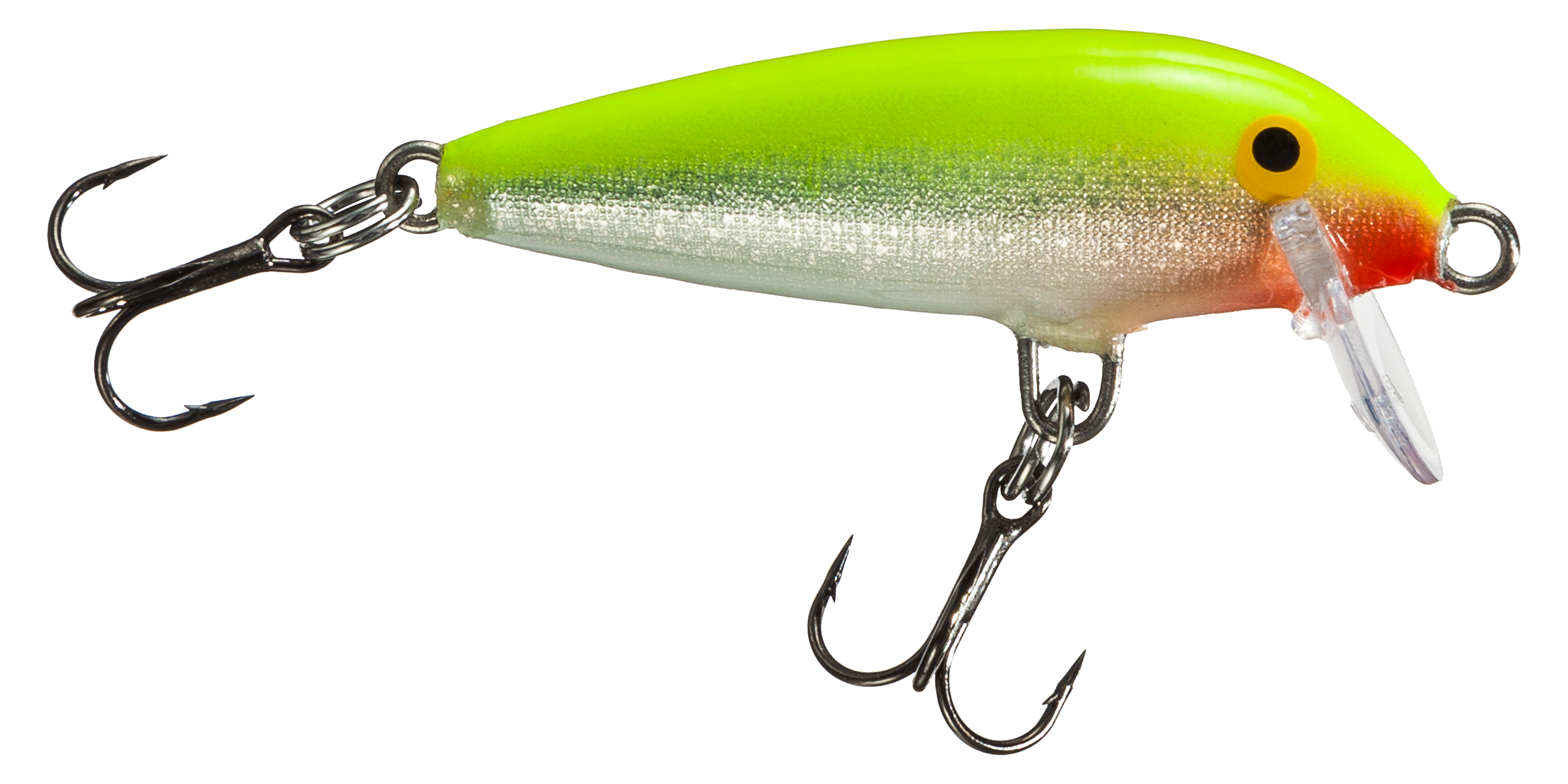 Image of Rapala Original Floating Minnow - 2' - 1/16 oz. - Silver Fluorescent Chartreuse