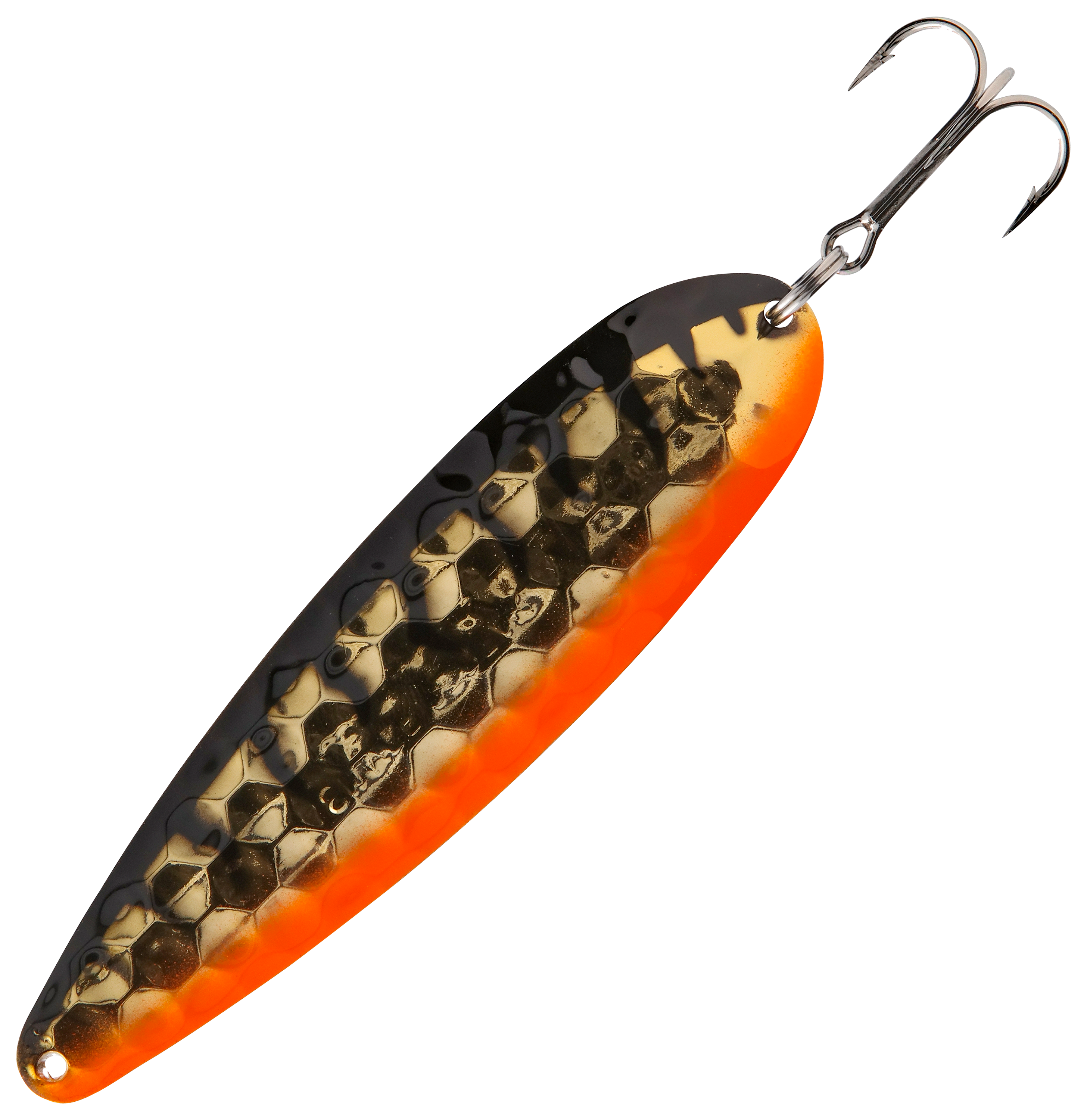 Image of Wolverine Tackle Silver Streak Spoon - 4-3/4″ - 5/8 oz. - Greasy Chicken