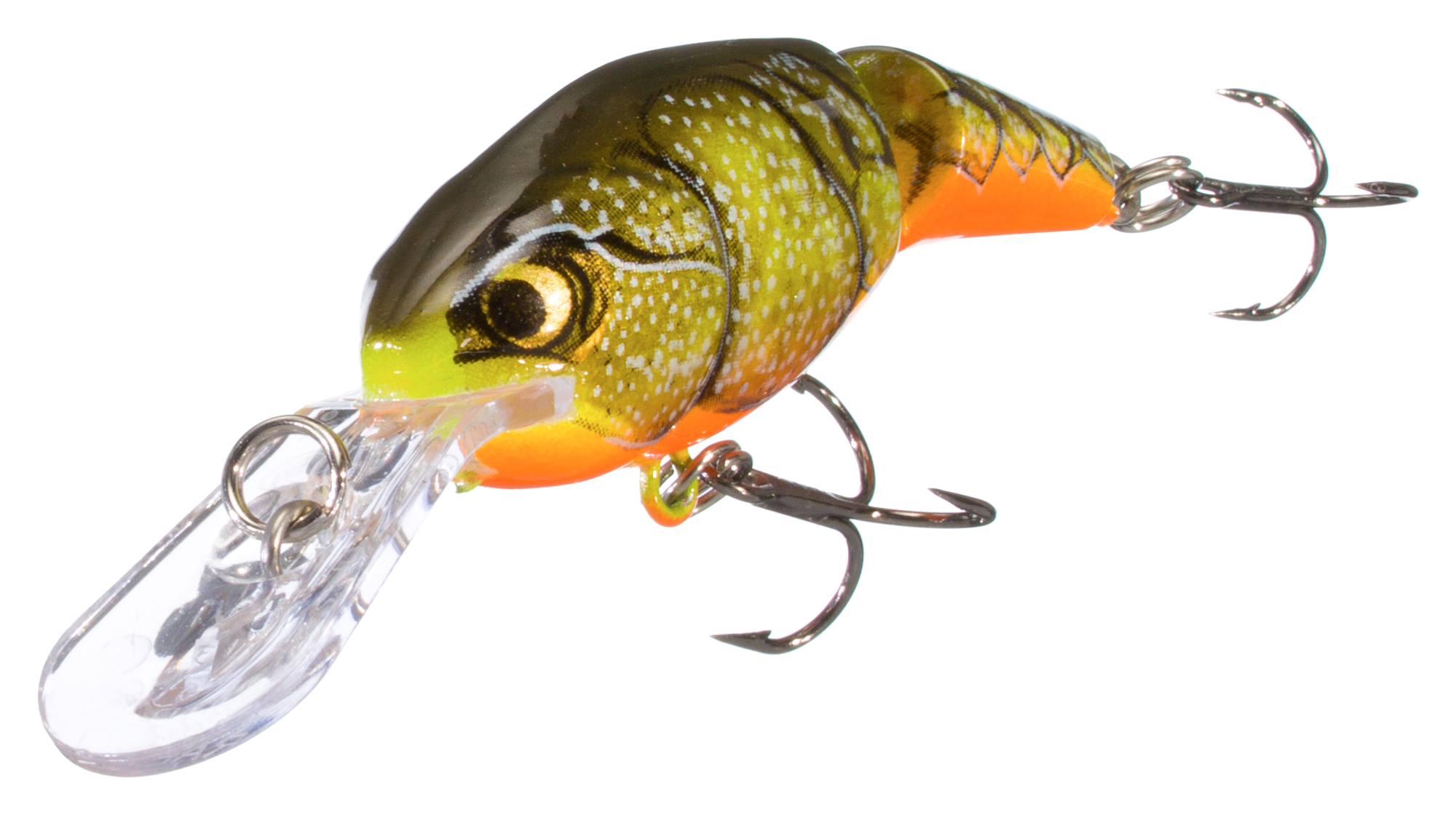 Image of Rapala Jointed Shad Rap - JSR05 - 2' - Fire Crawdad